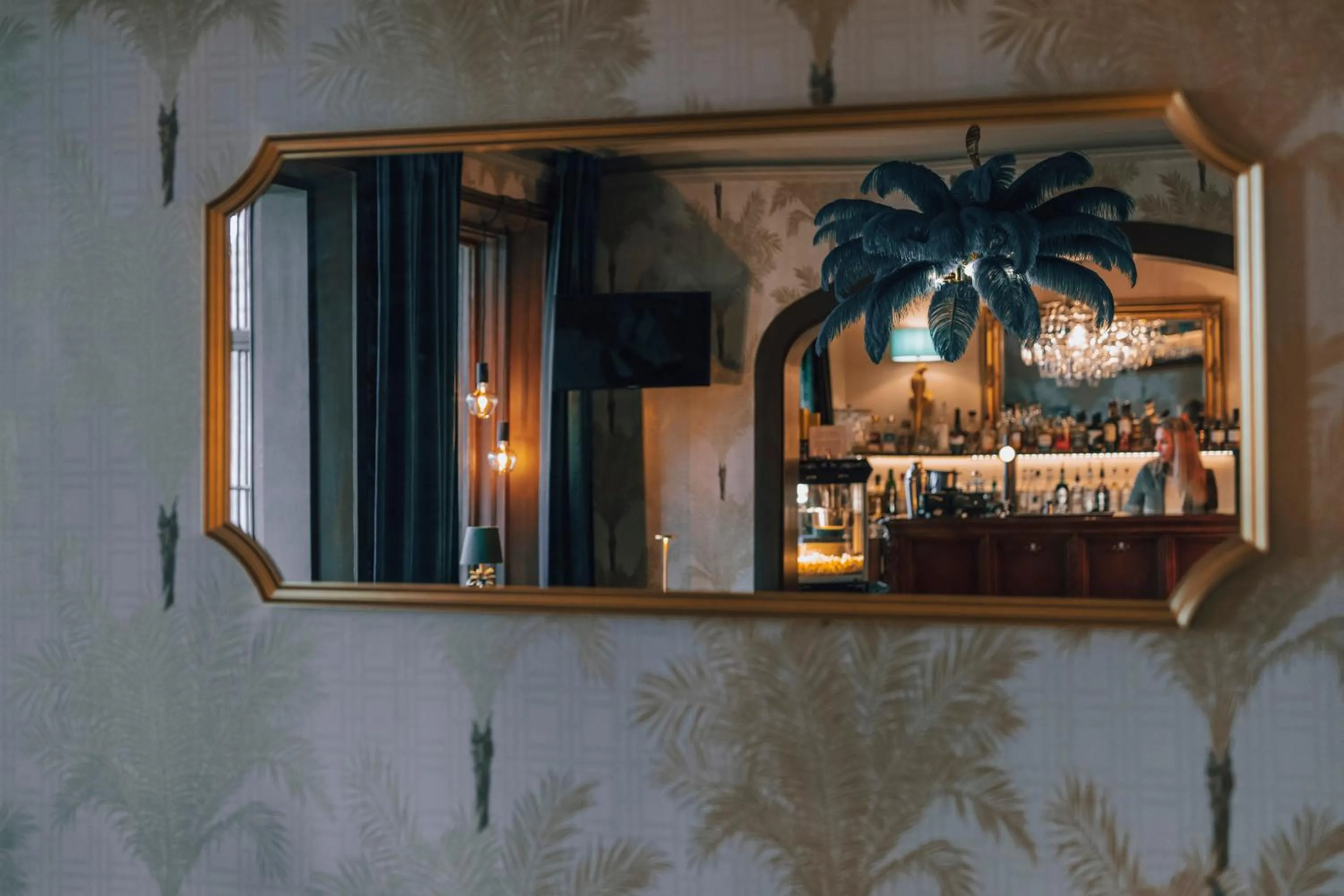 Lounge or bar in Slottshotellet