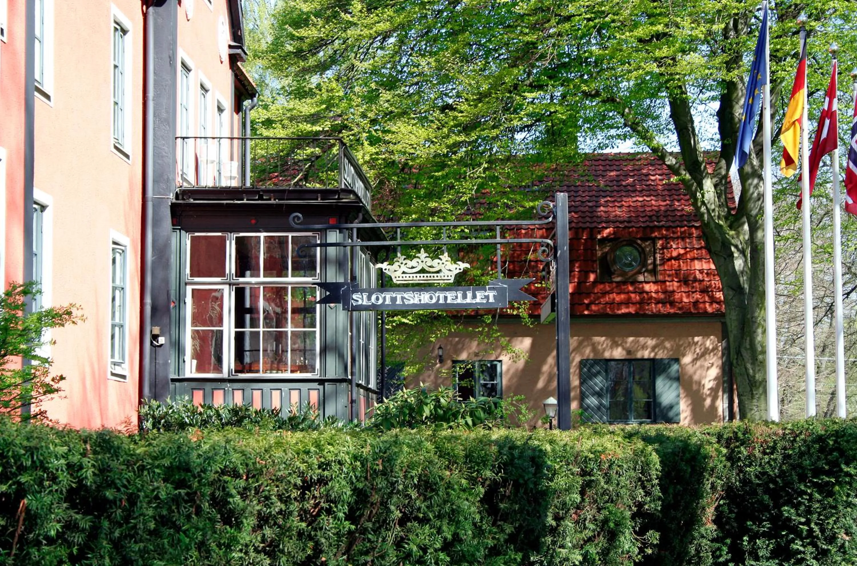 Facade/entrance in Slottshotellet