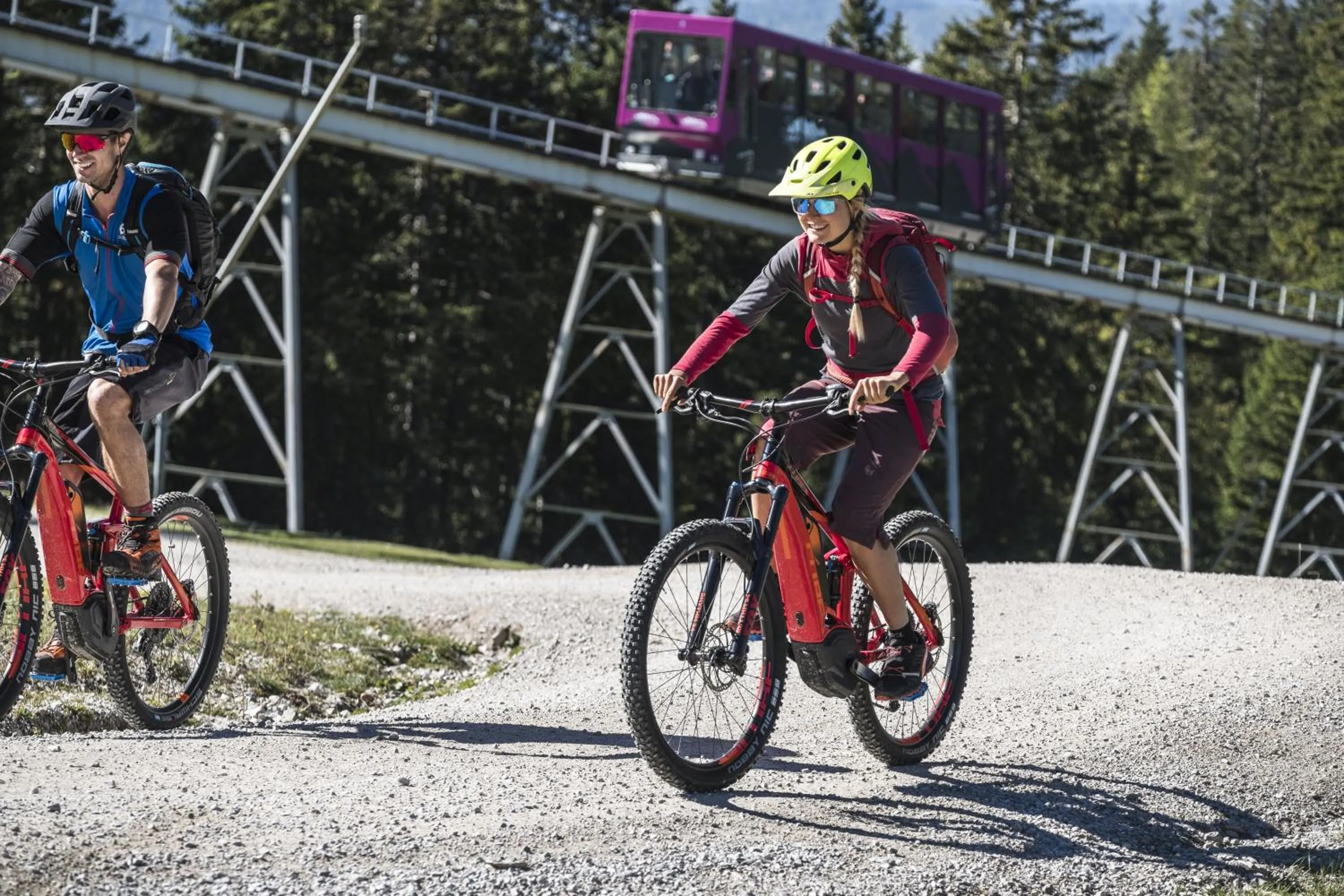 Cycling in Inntaler Hof