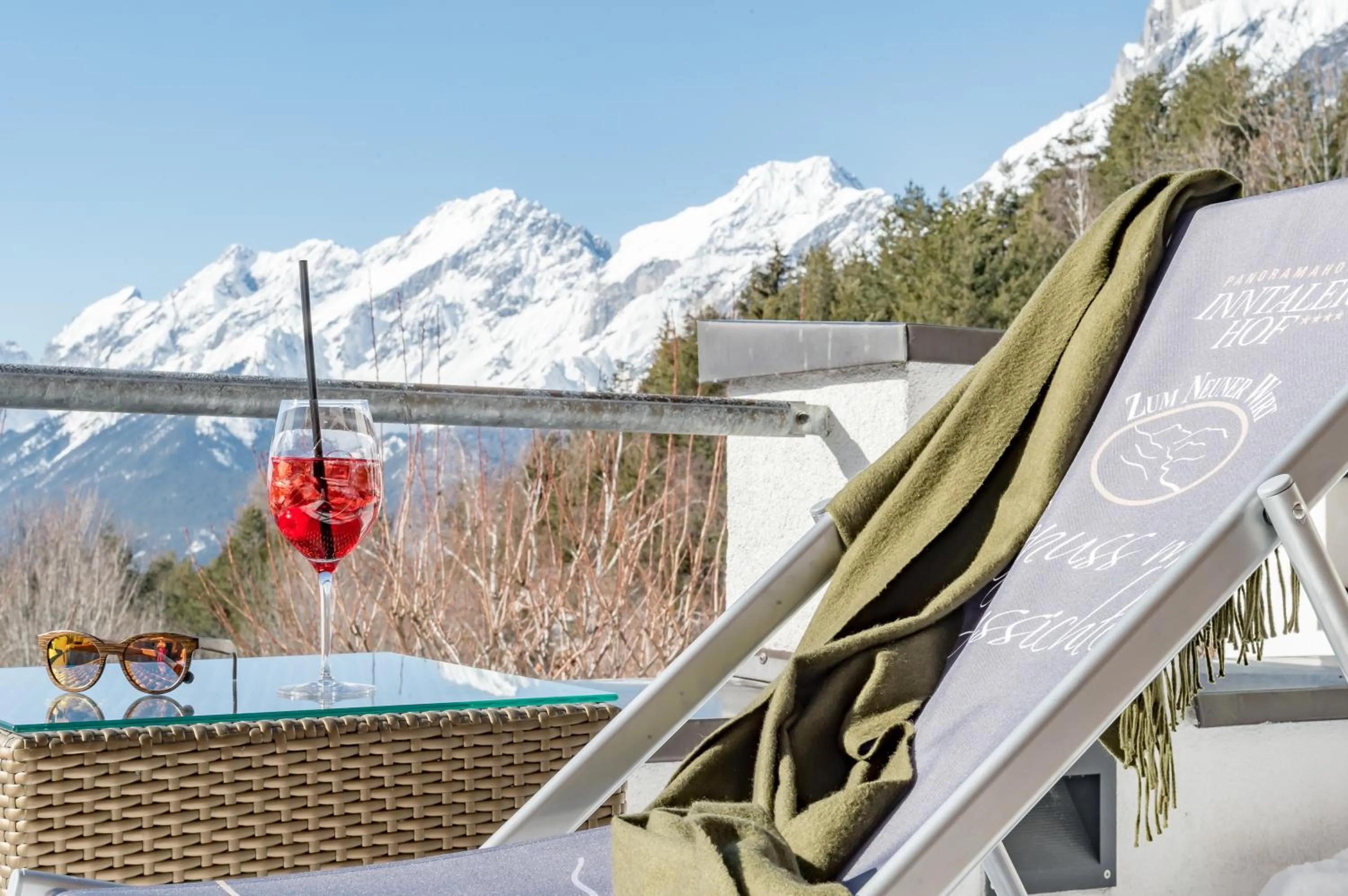 Balcony/Terrace in Inntaler Hof