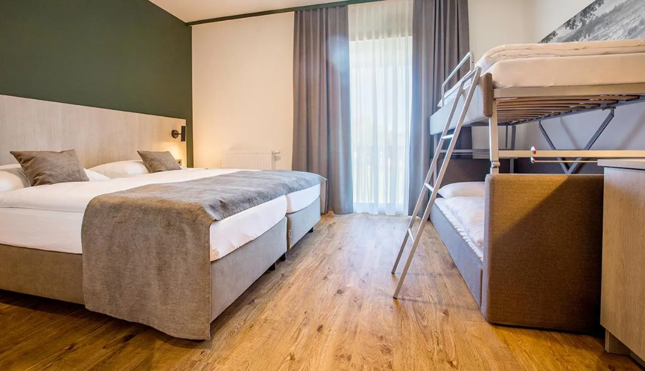 Bed in Hotel Das Essigmanngut