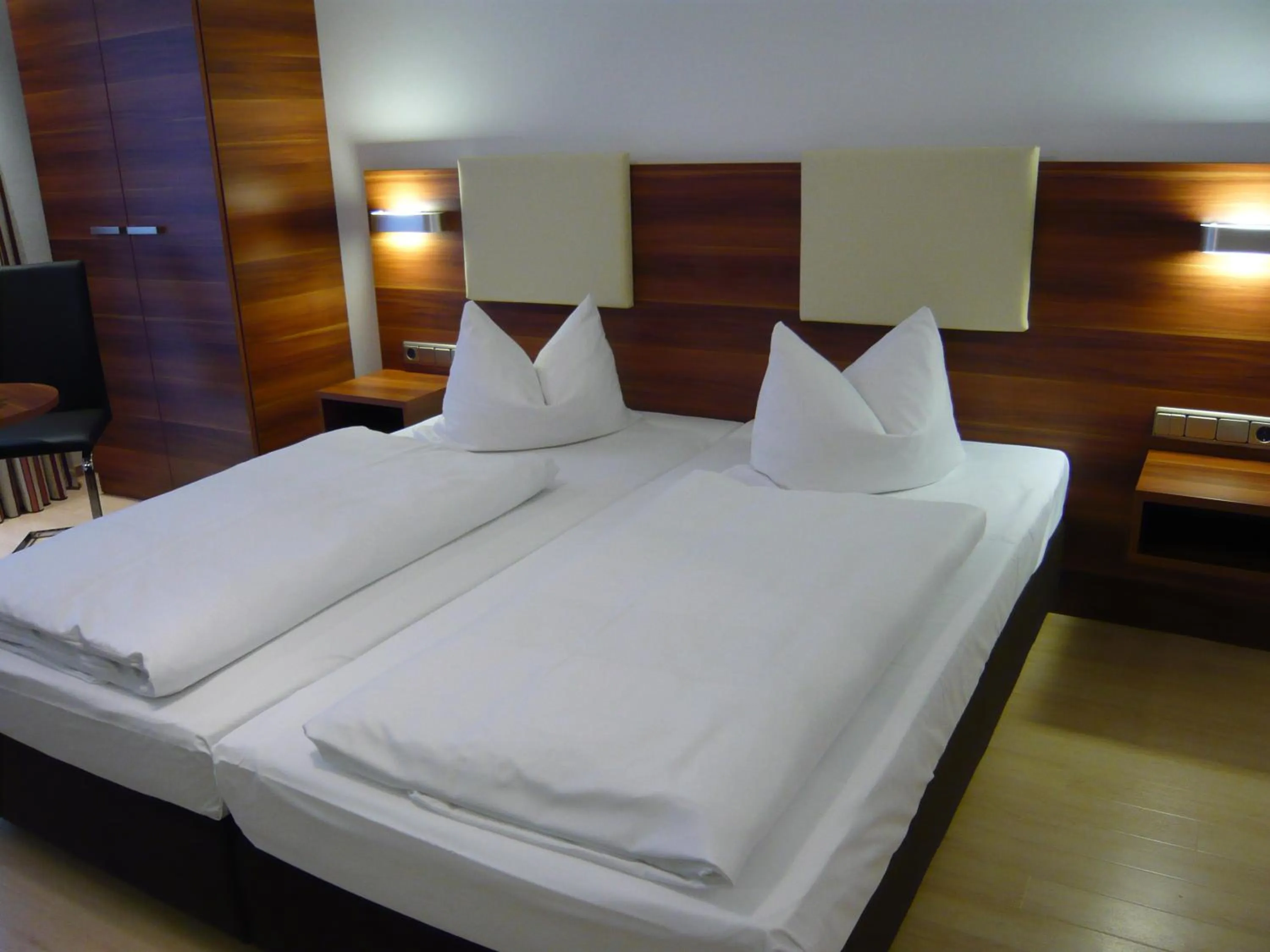 Bed in Hotel Das Essigmanngut