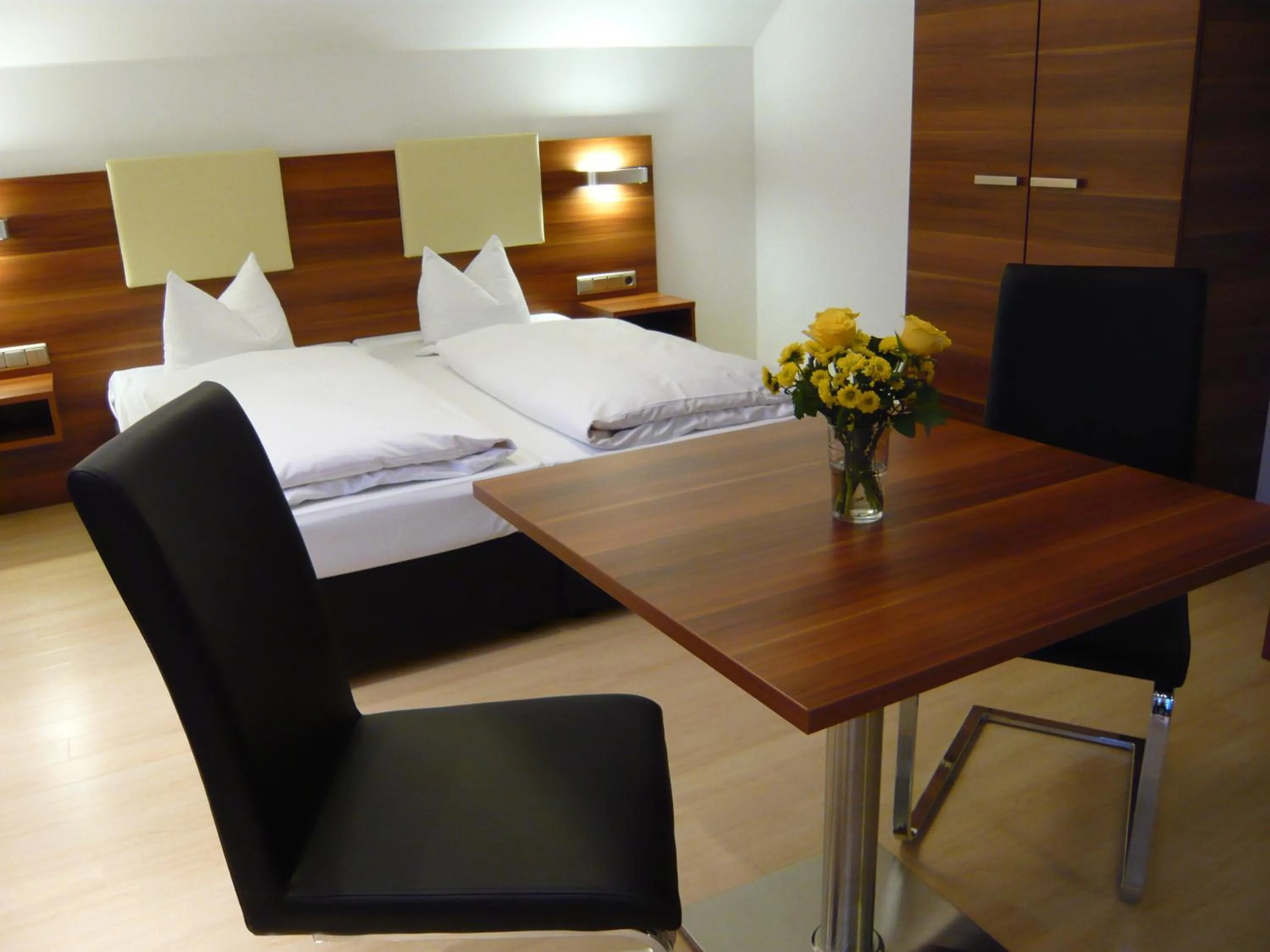 Bed in Hotel Das Essigmanngut