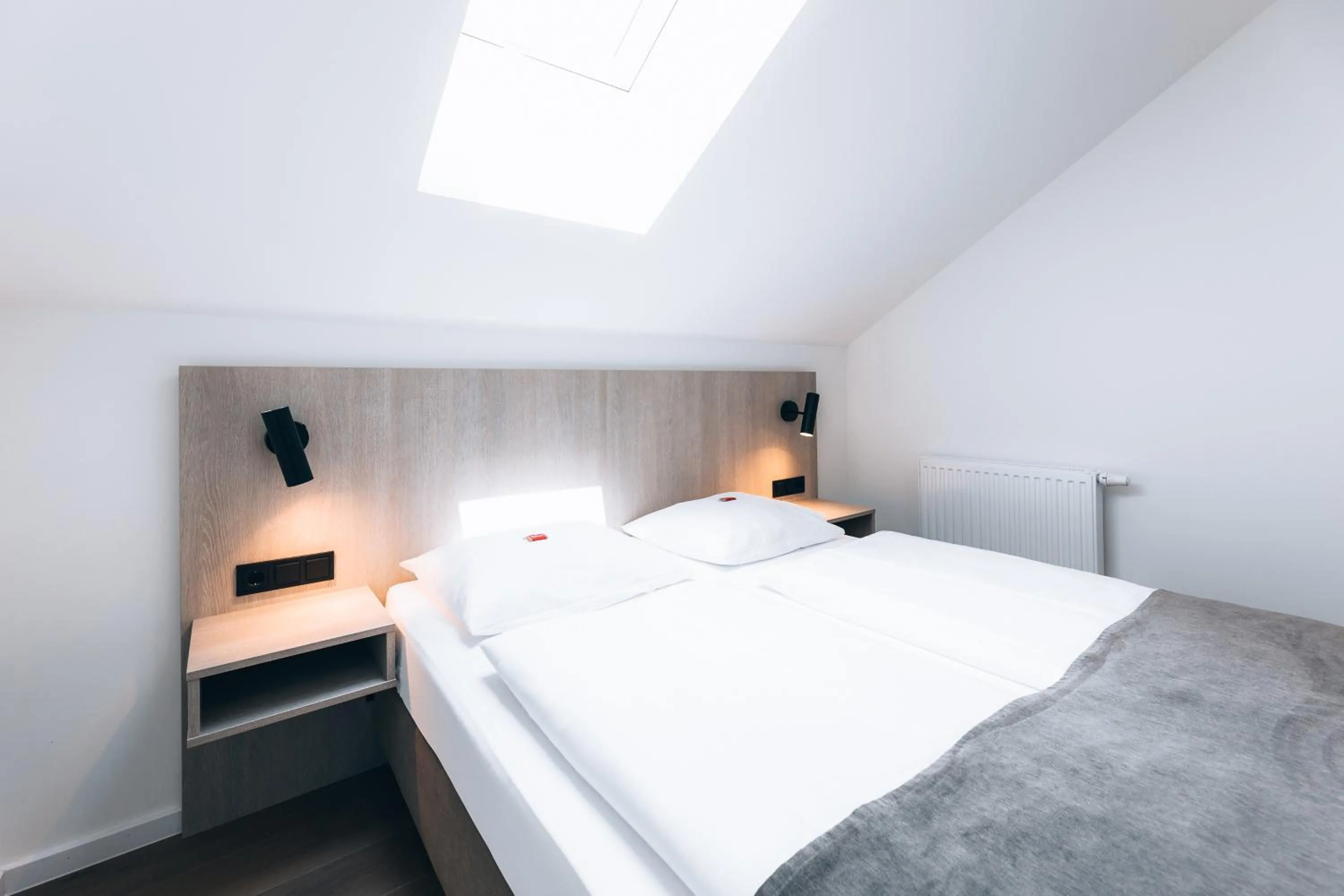 Bed in Hotel Das Essigmanngut