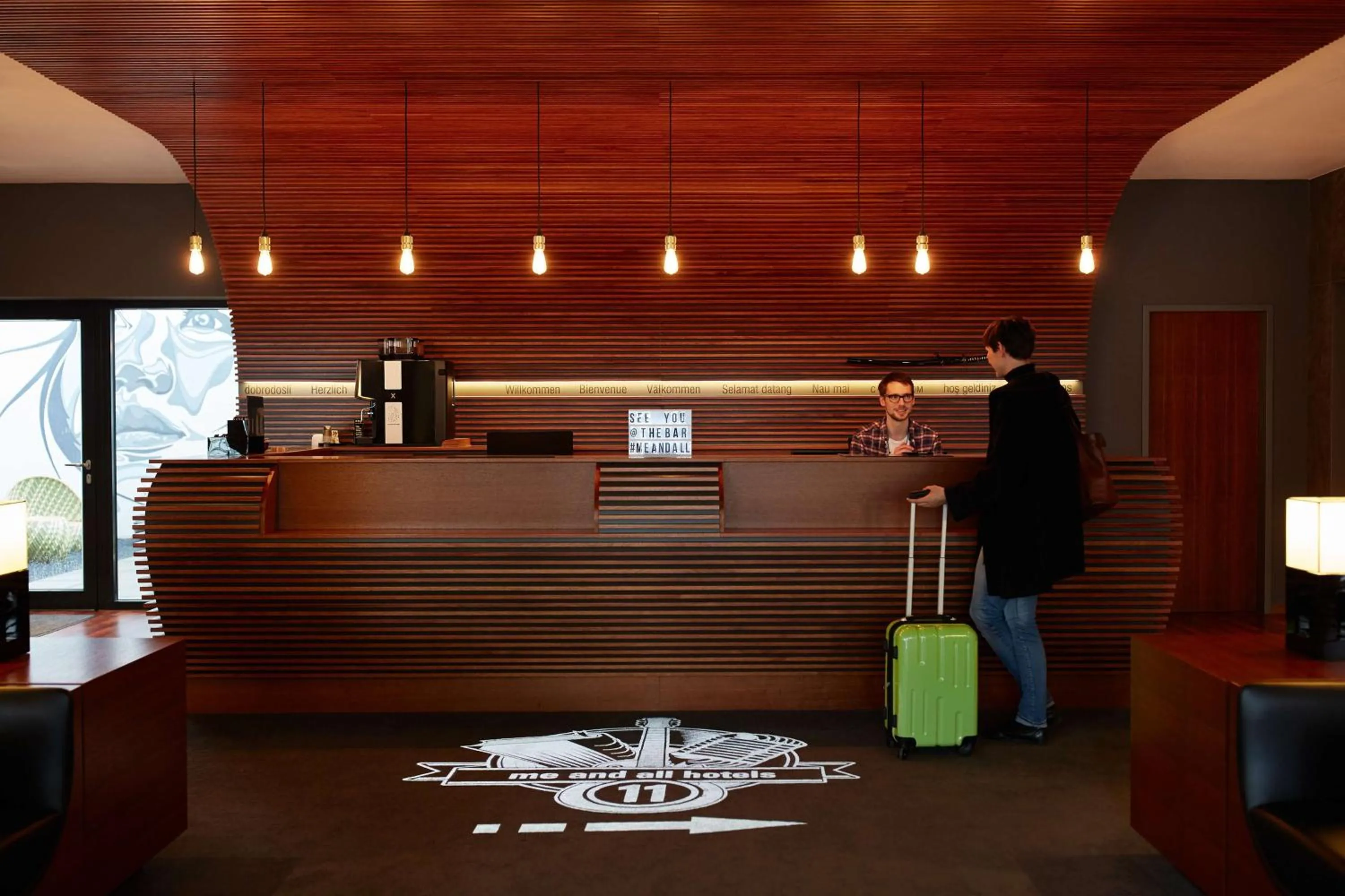 Lobby or reception in Me and All Hotel Dusseldorf, by Hyatt