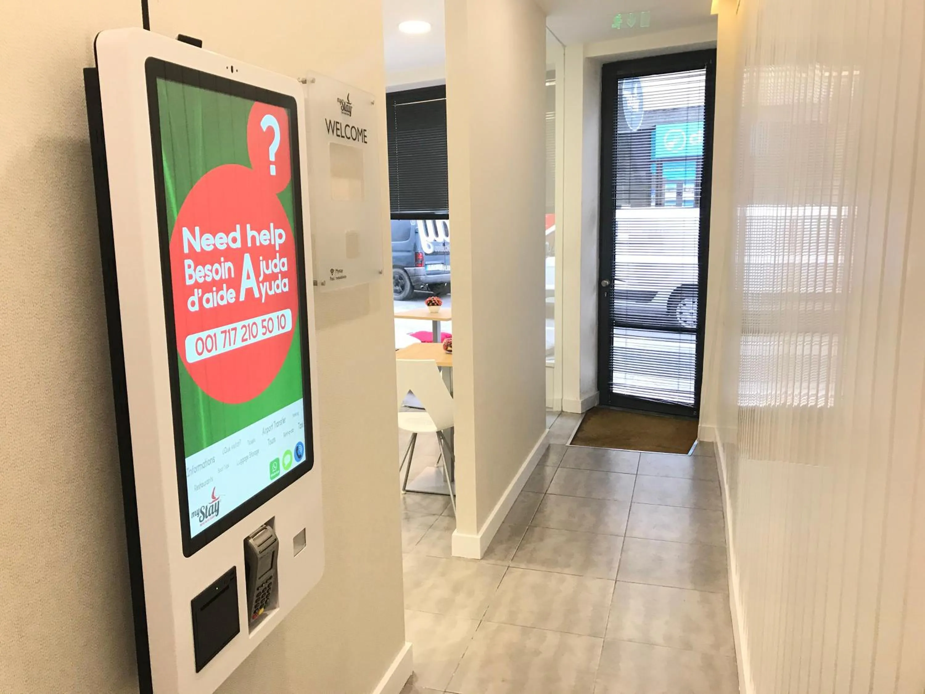 Area and facilities in MyStay Porto Bolhão