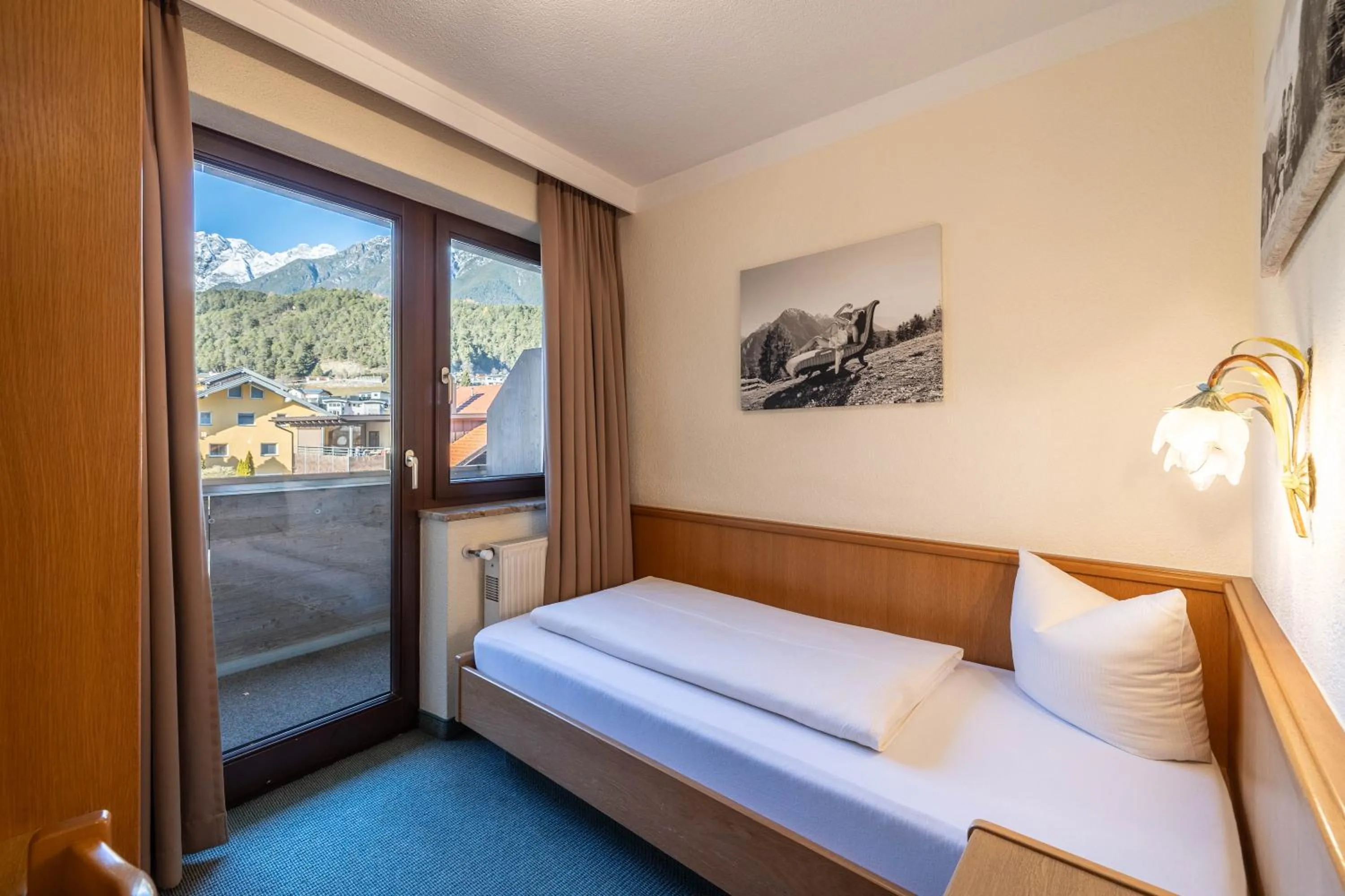 Bed in keyone rooms Tarrenz