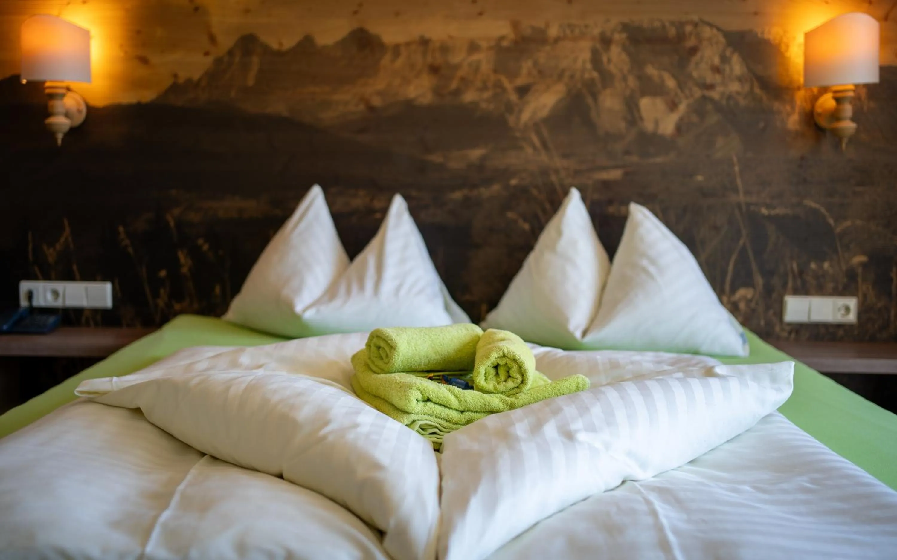 Bedroom, Bed in Hotel Ramsaueralm