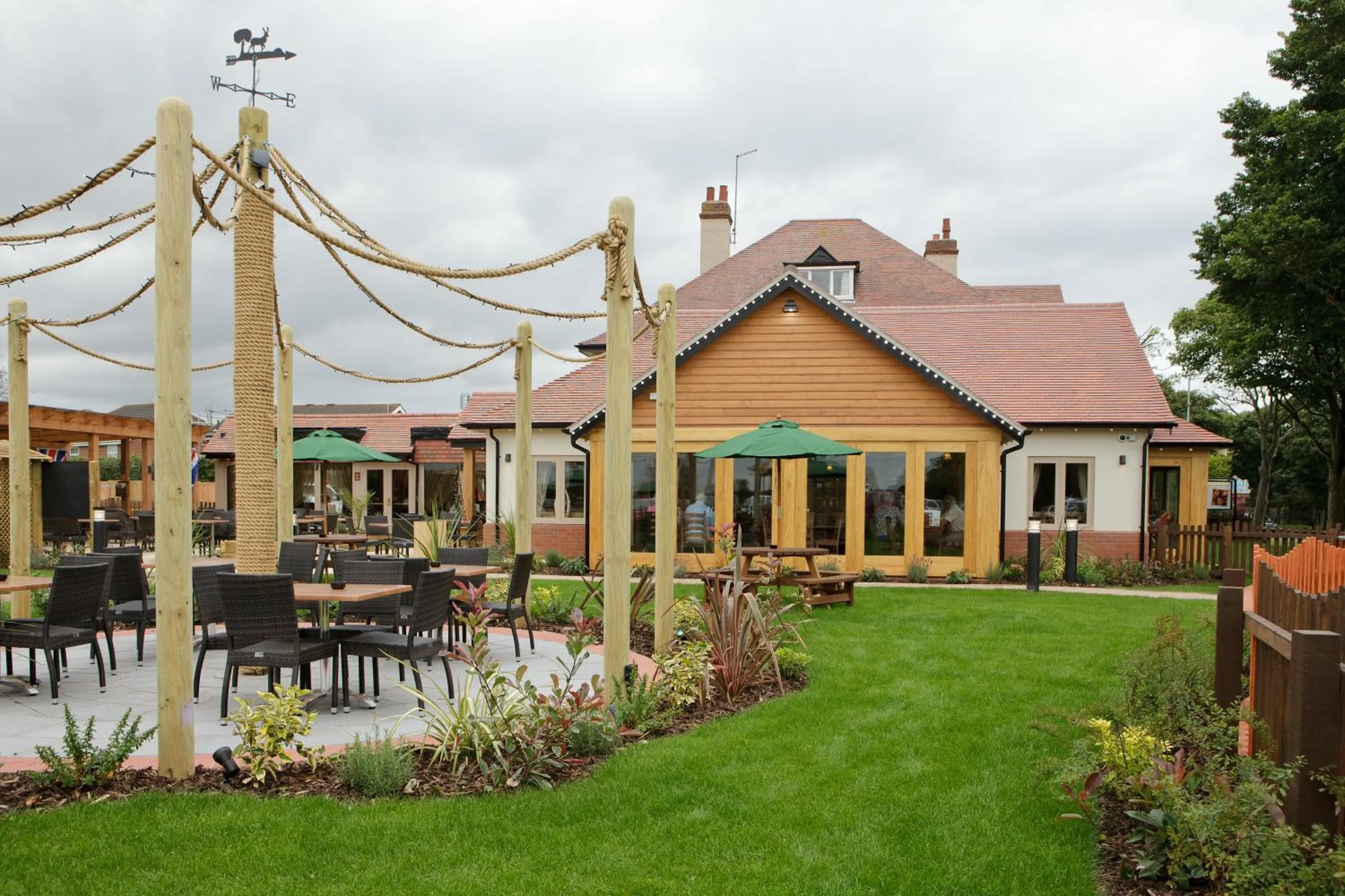 Garden in Lobster Pot, Bridlington by Marston's Inn
