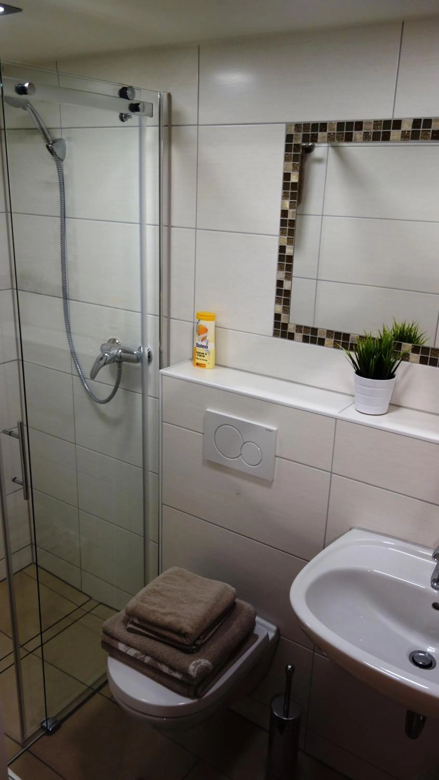 Bathroom in Nürnberg Apart - Business Apartment