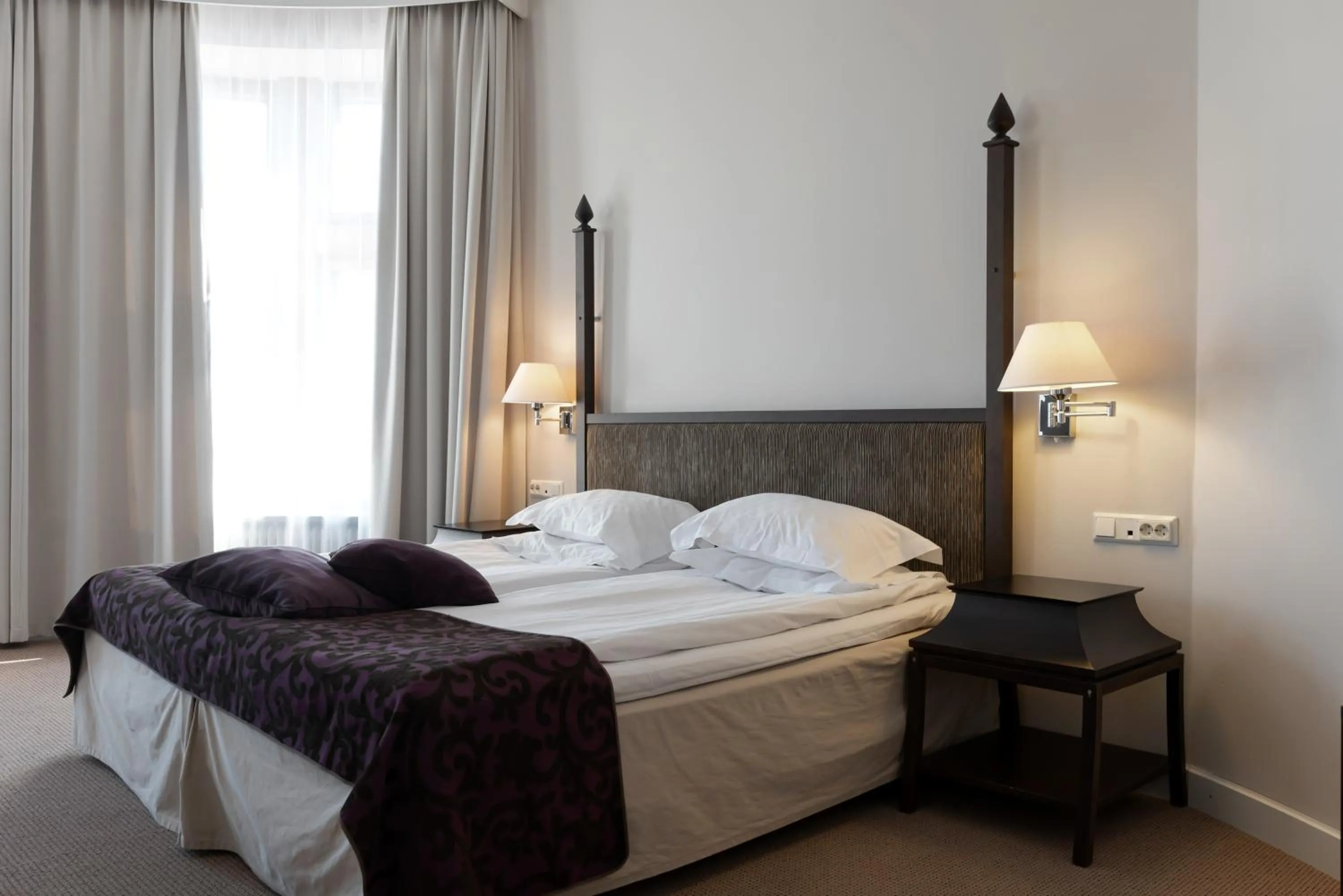 Photo of the whole room, Bed in Elite Stadshotellet Luleå