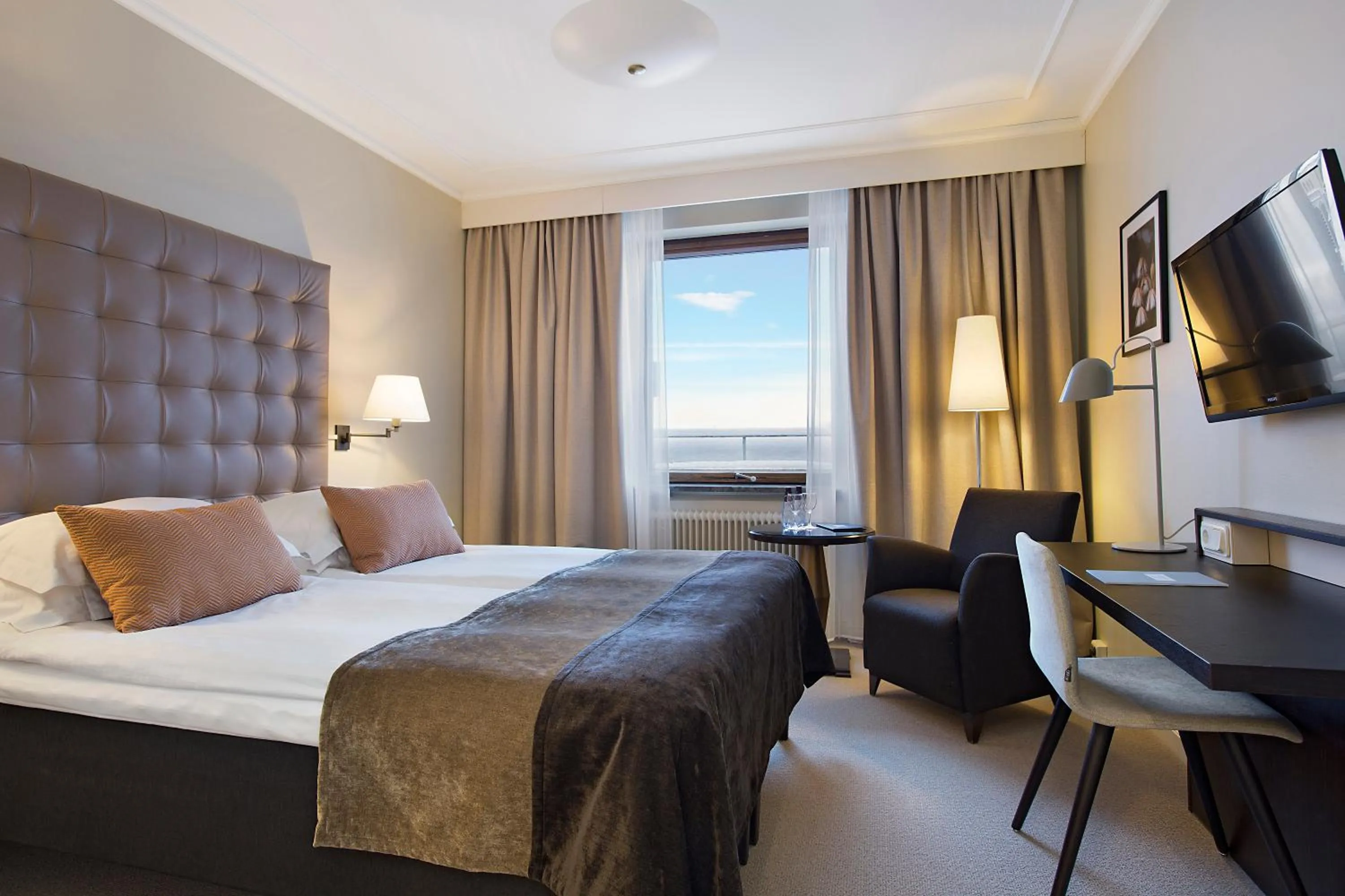 Bedroom, Bed in Elite Stadshotellet Luleå