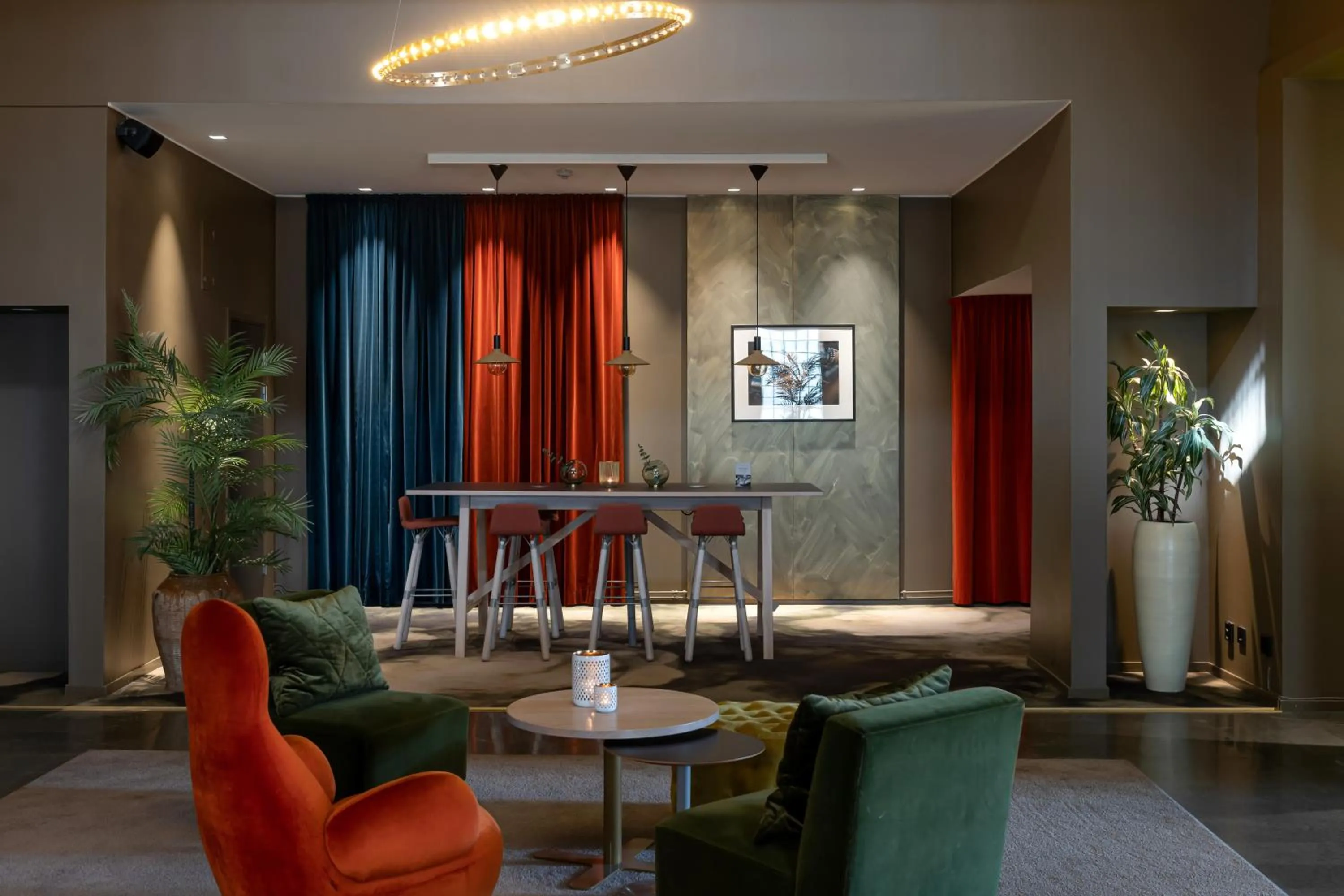 Lounge or bar in Elite Stadshotellet Luleå