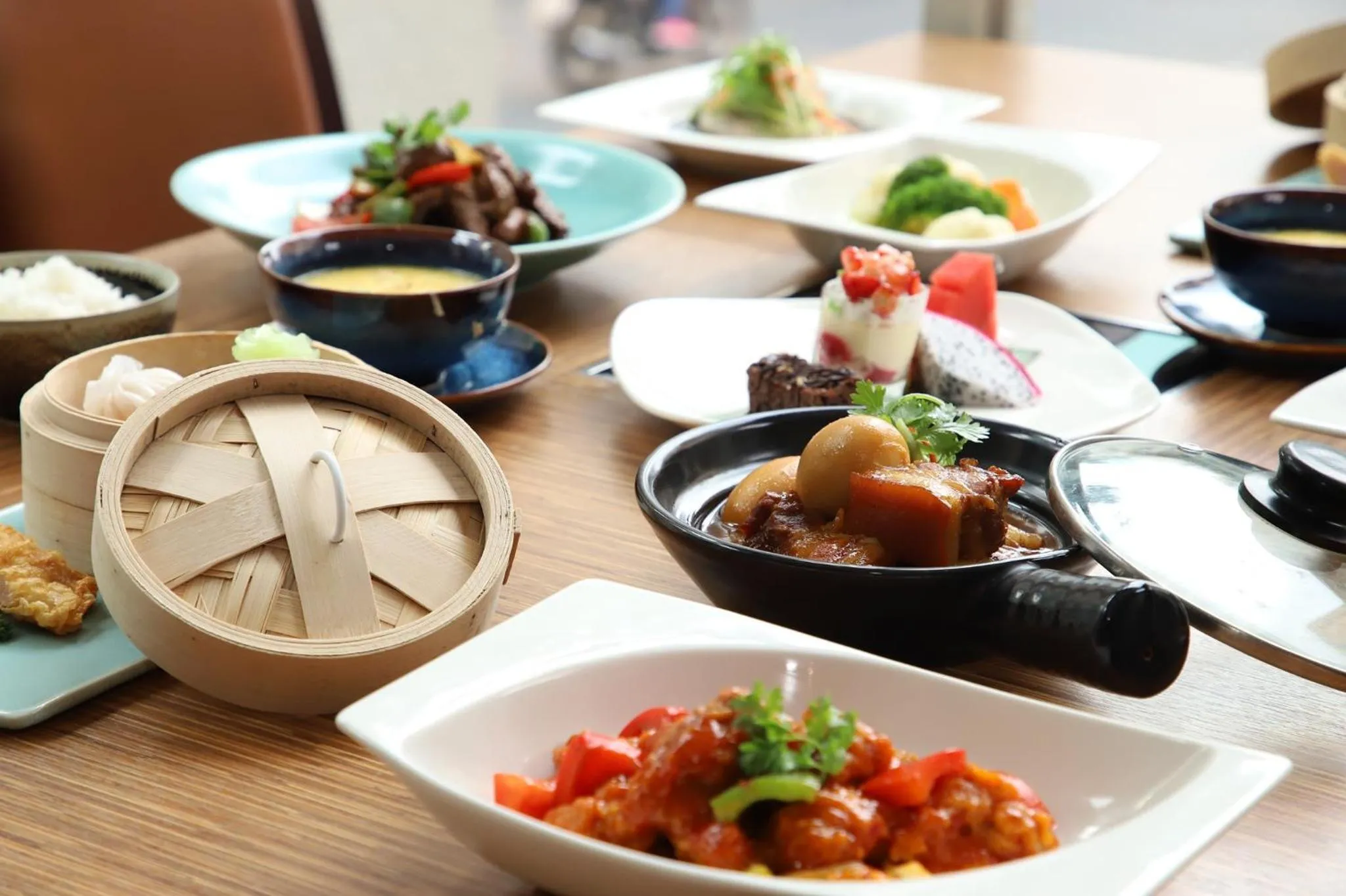 Food close-up in Equatorial Ho Chi Minh City
