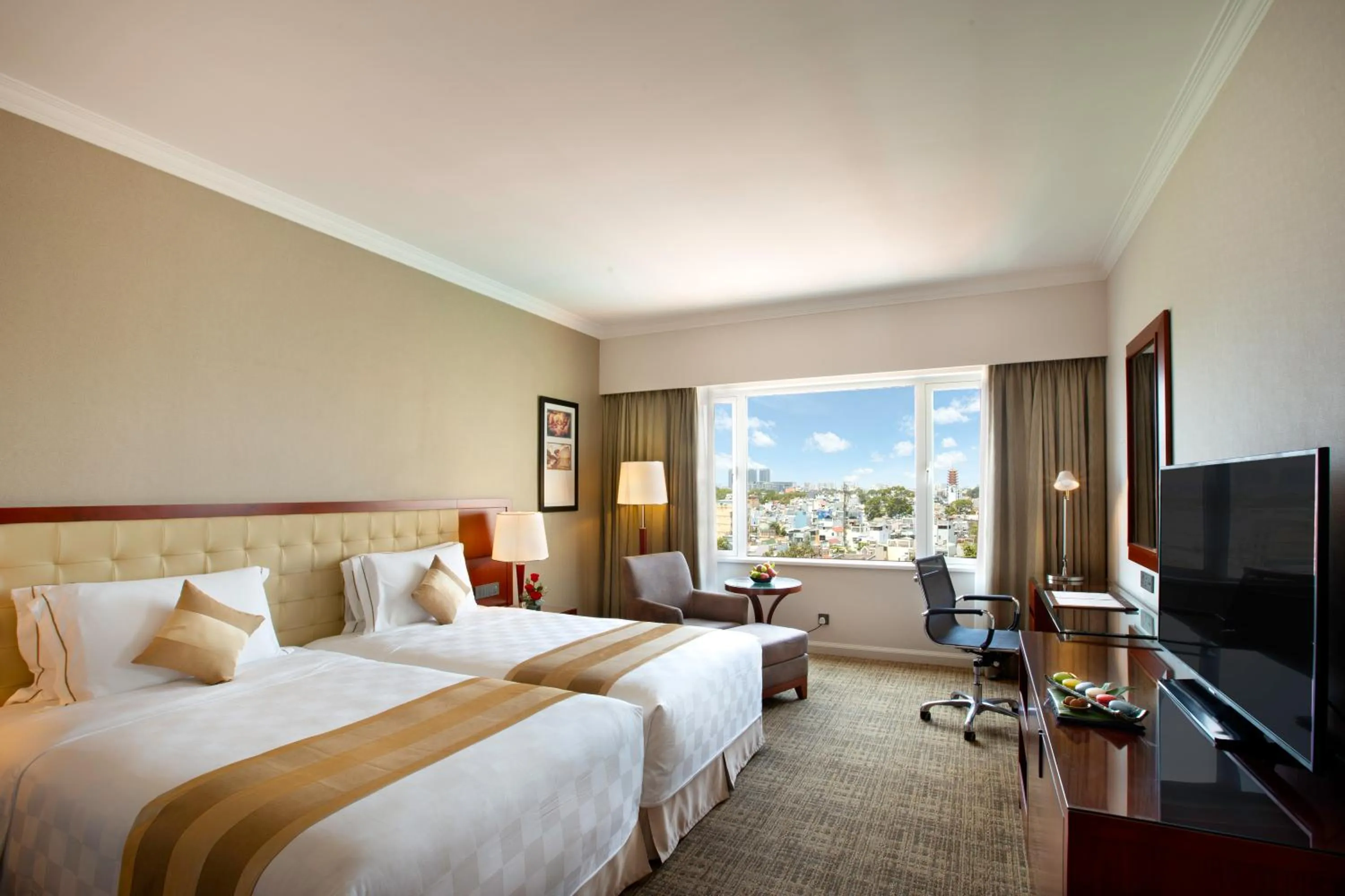 Photo of the whole room, Bed in Equatorial Ho Chi Minh City