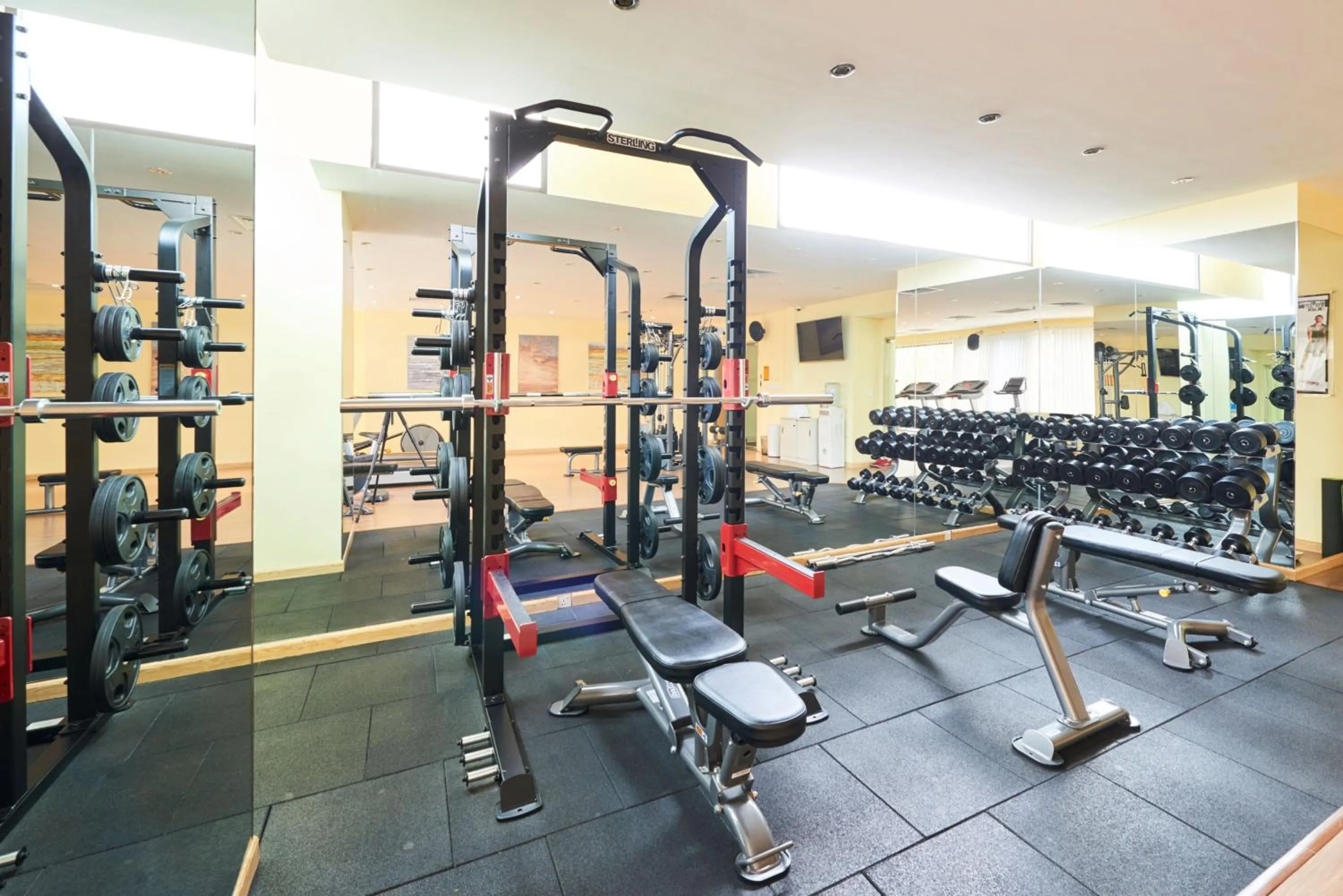Fitness centre/facilities in Hanoi Hotel