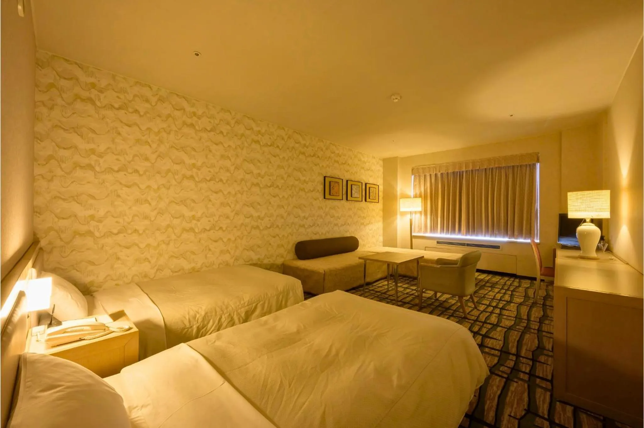 Bed in Hotel Tangram
