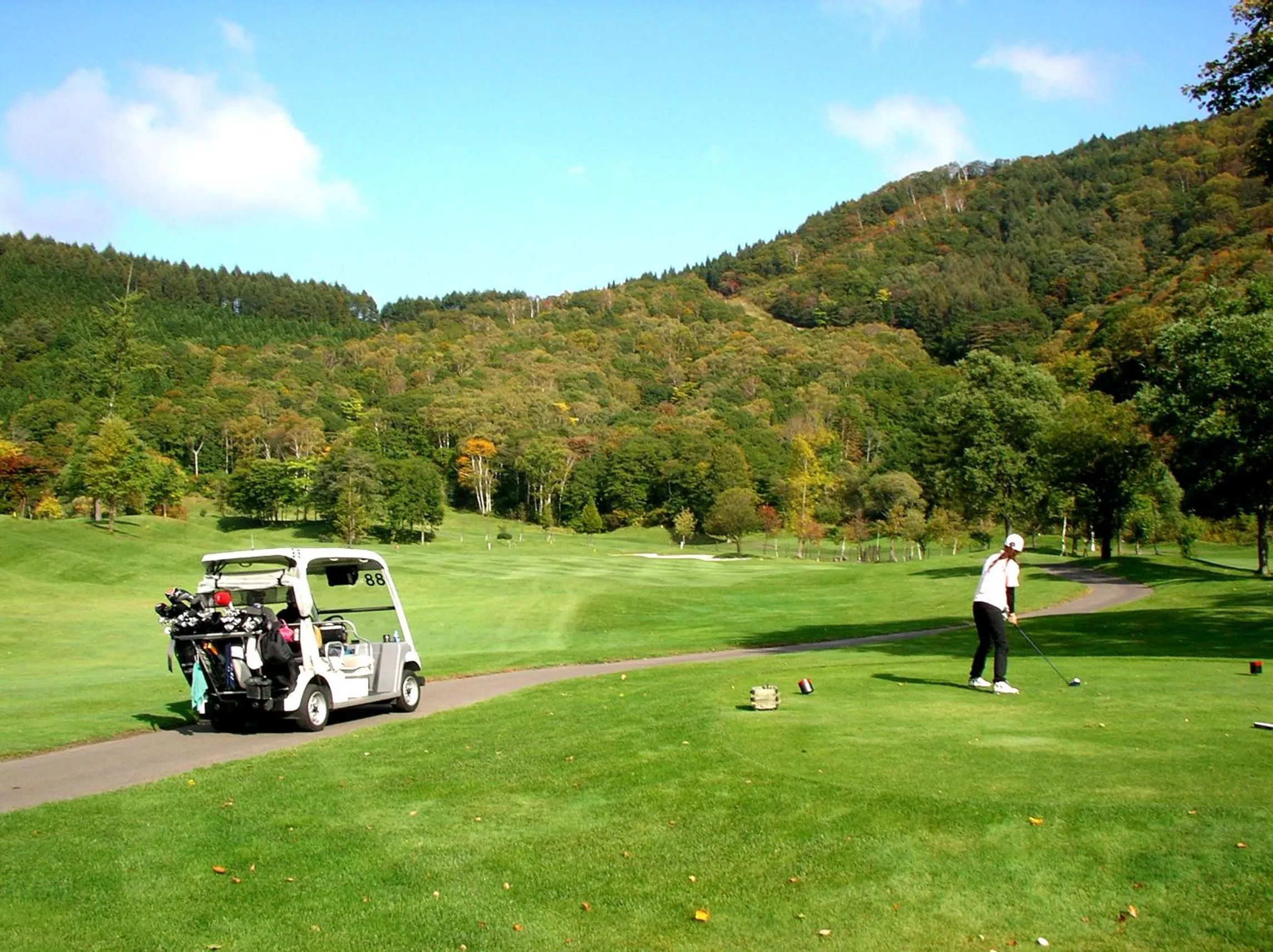 Golfcourse in Hotel Tangram