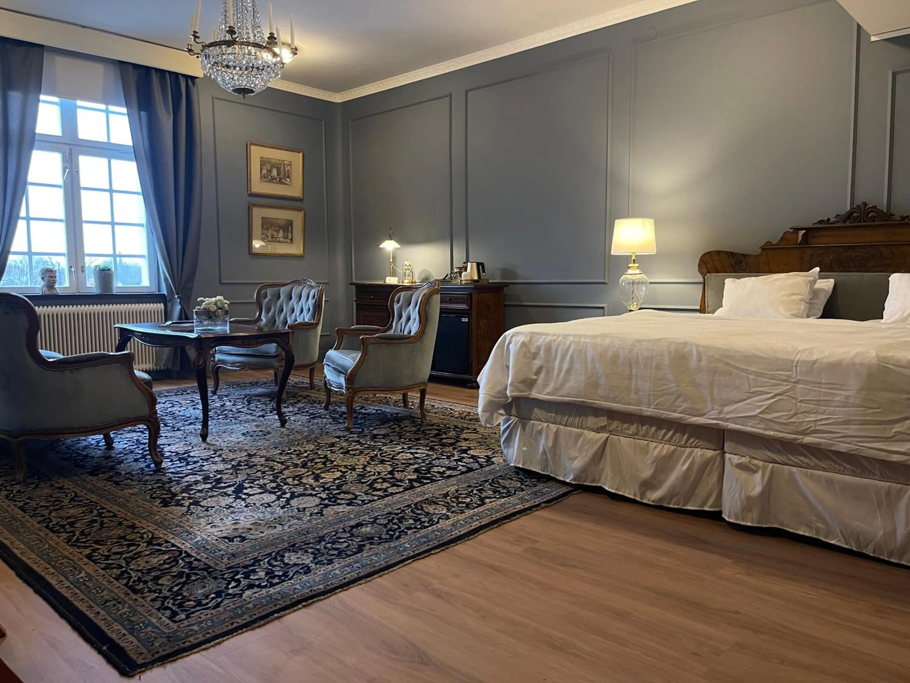 Photo of the whole room, Bed in Eksjö Stadshotell