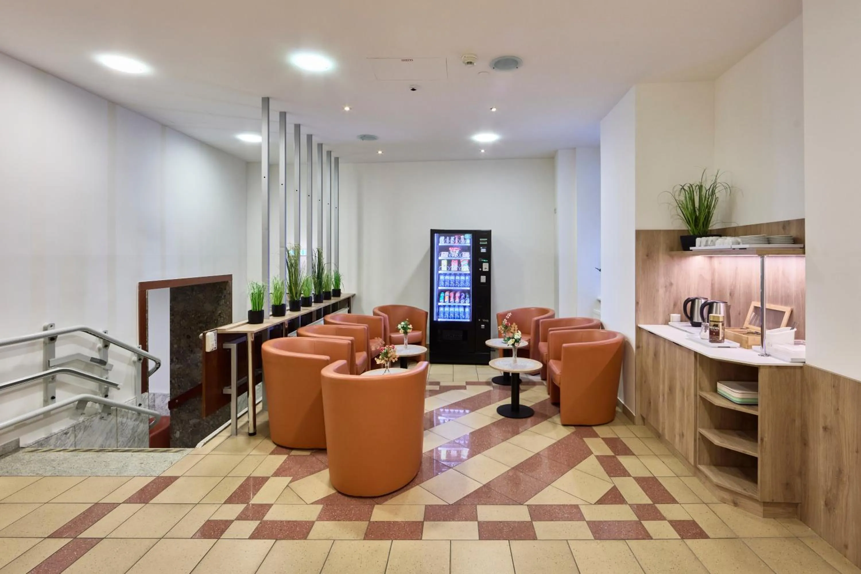 Coffee/tea facilities in Hotel Terminus