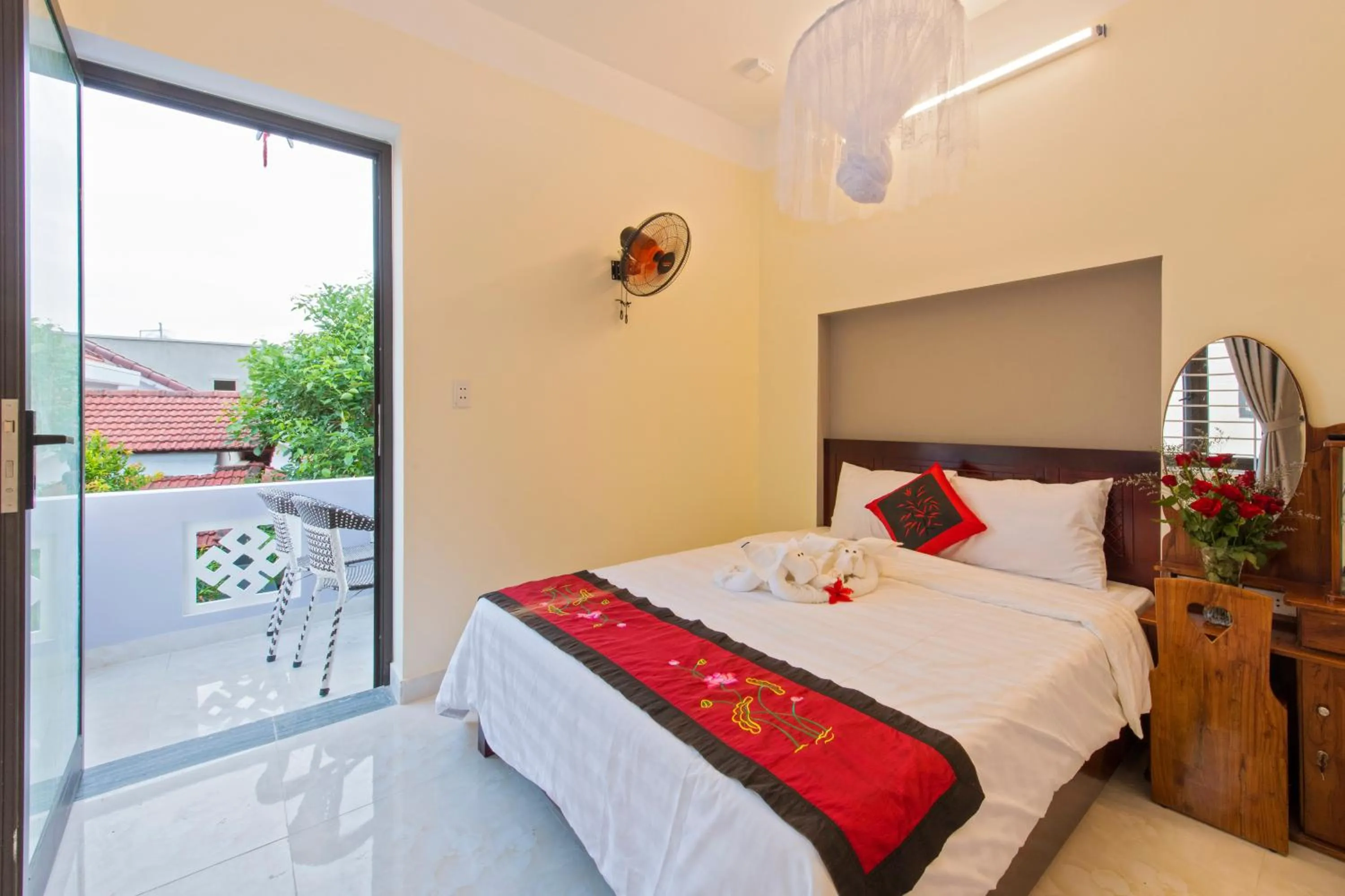 Bed in Bougain Villeas Homestay