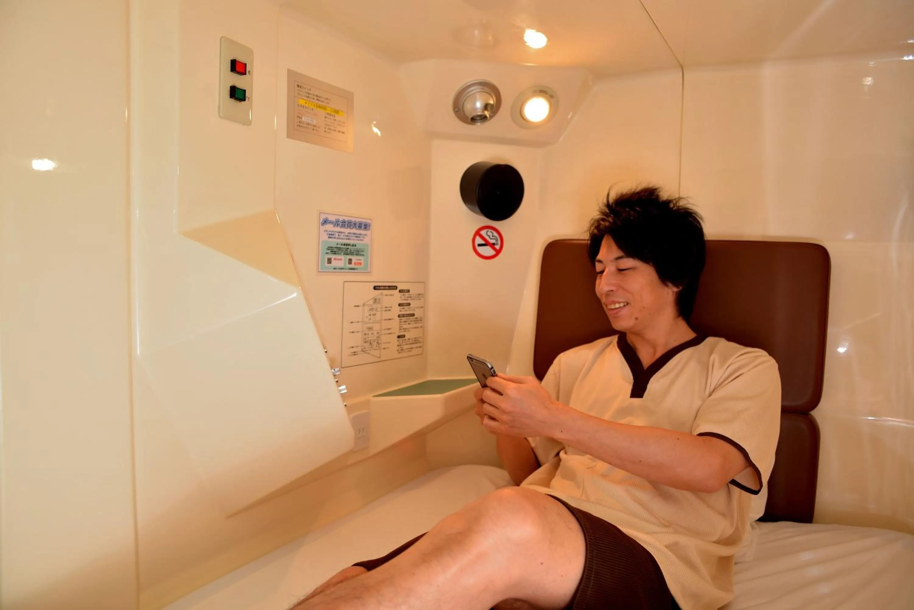 Photo of the whole room in Capsule&Spa Grand Sauna Shinsaibashi
