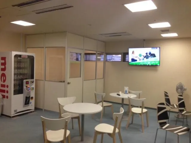 Communal lounge/ TV room in Capsule&Spa Grand Sauna Shinsaibashi