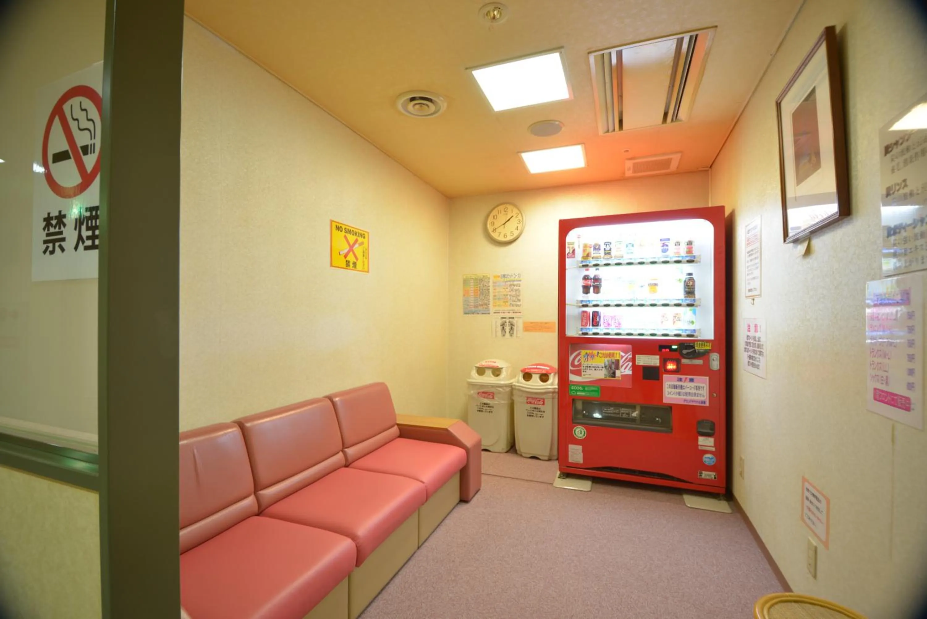 Lobby or reception in Capsule&Spa Grand Sauna Shinsaibashi