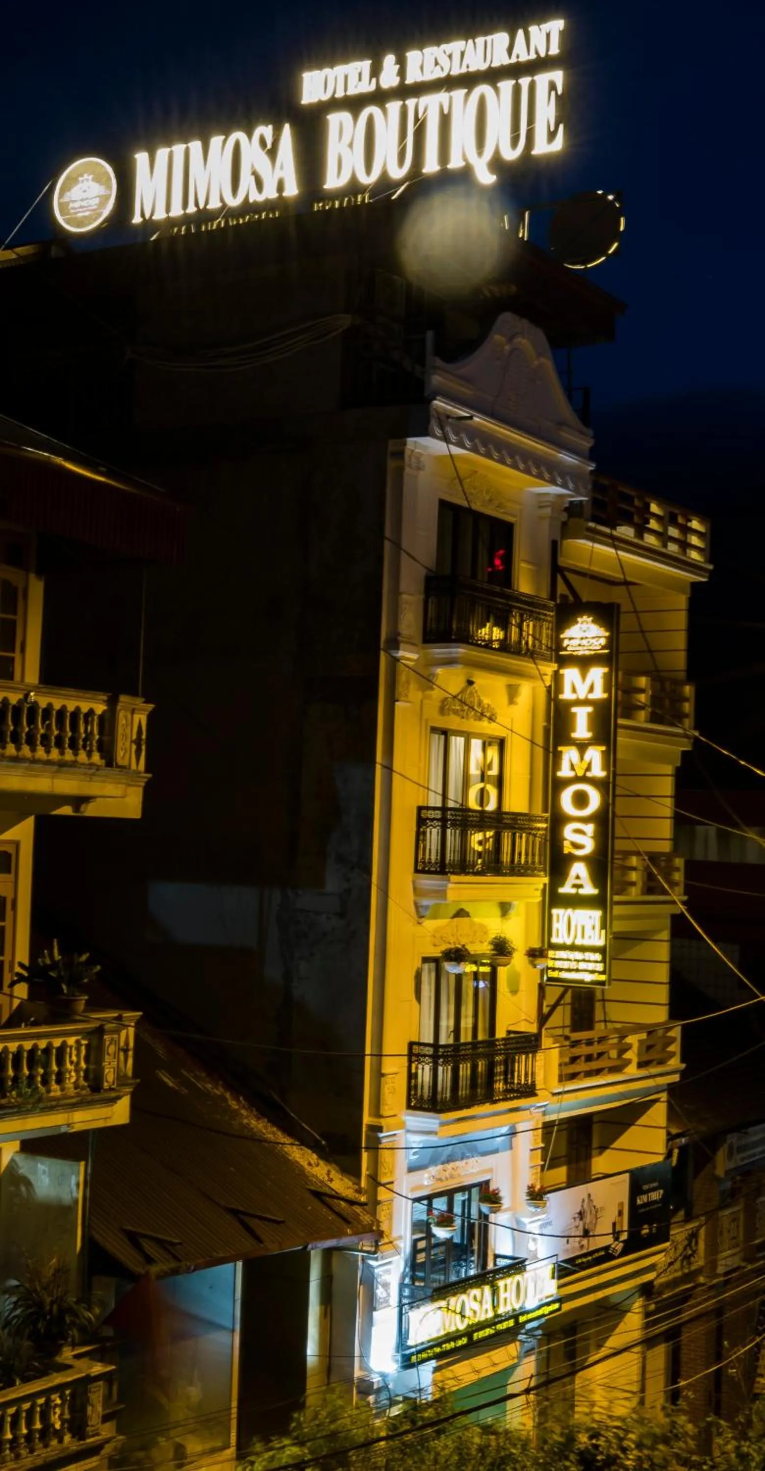 Property building in Mimosa Hotel Sapa