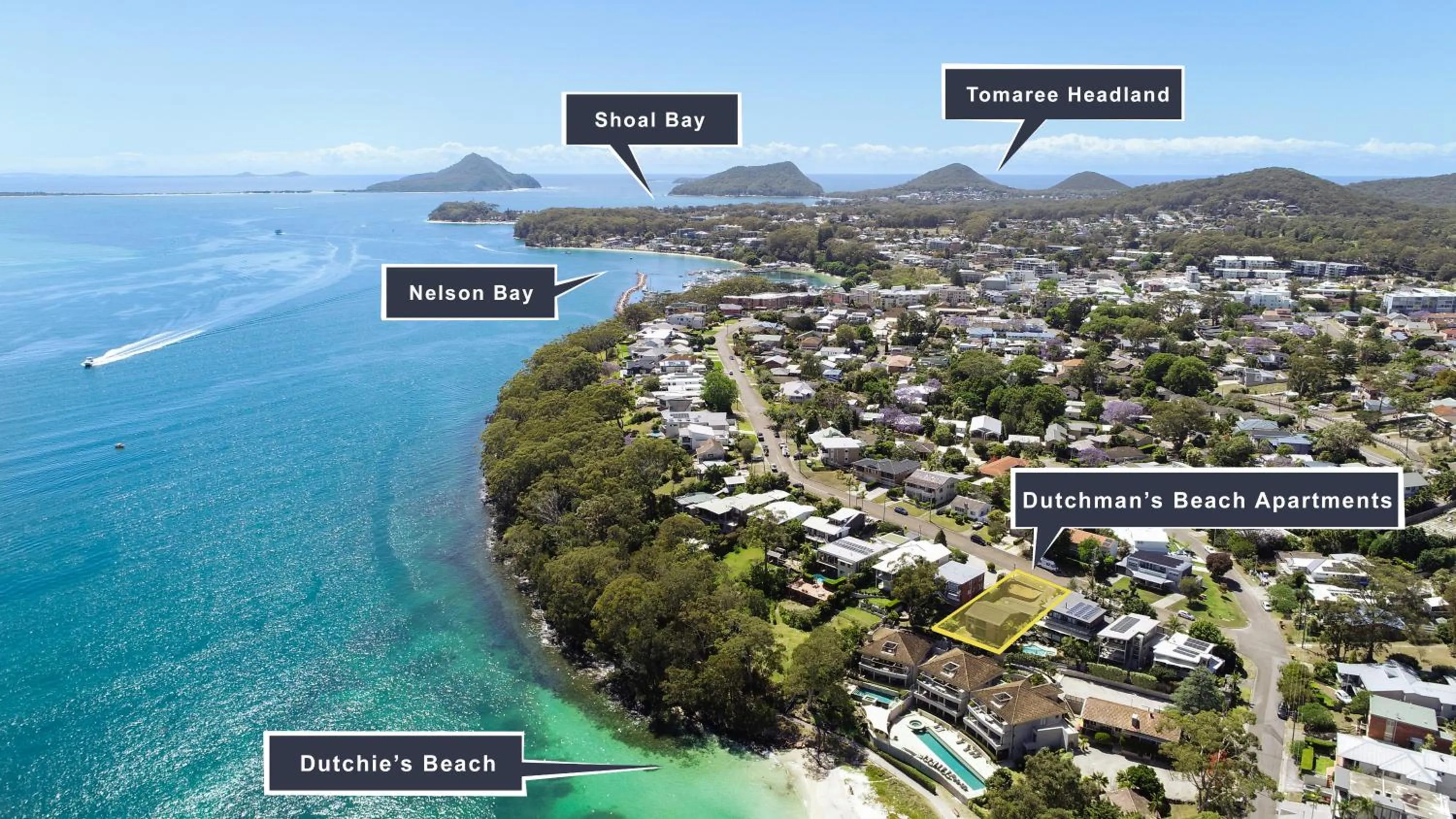 Nearby landmark in Dutchies Motel Nelson Bay & Dutchmans Beach Apartments