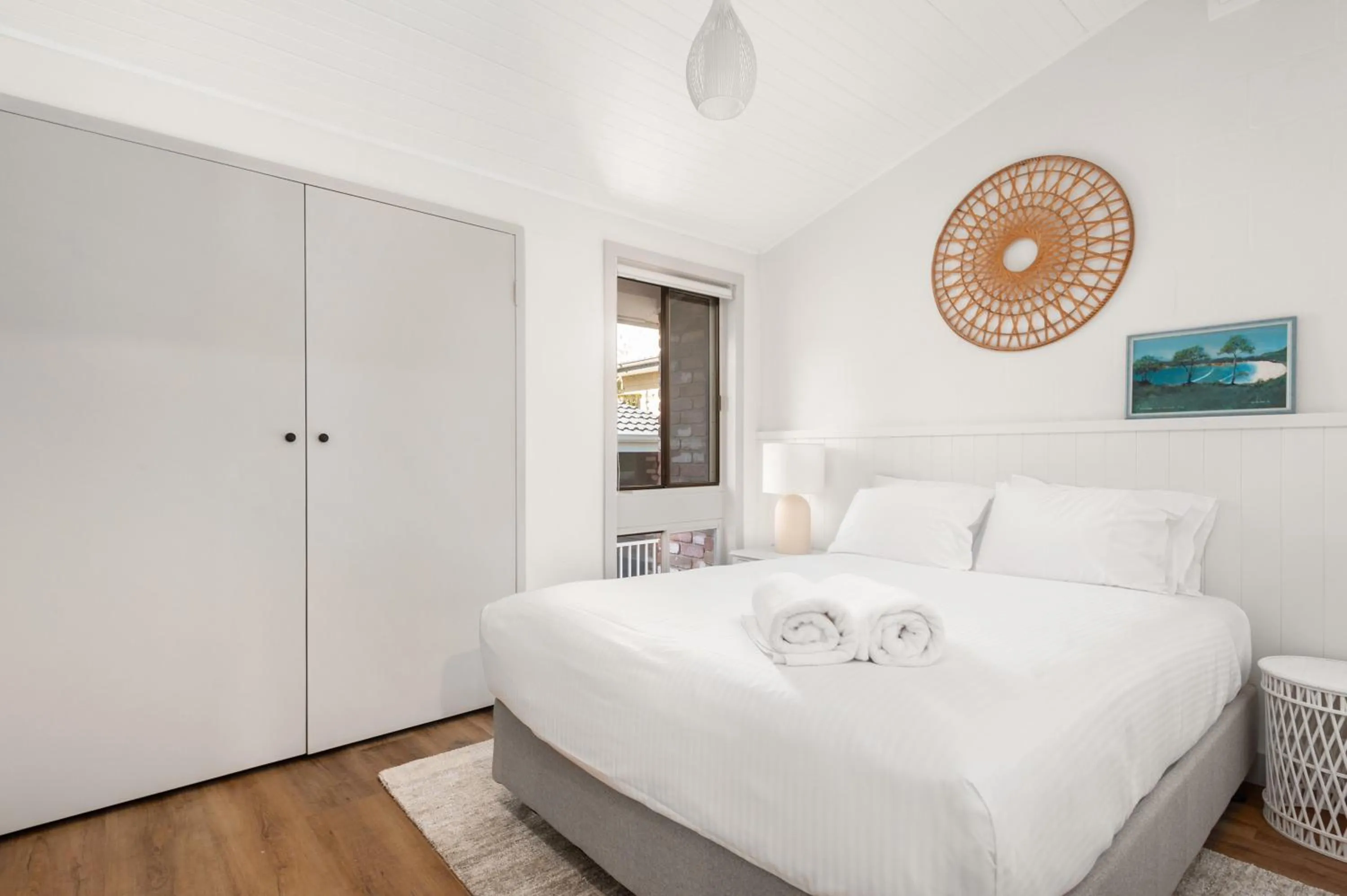 Bed in Dutchies Motel Nelson Bay & Dutchmans Beach Apartments