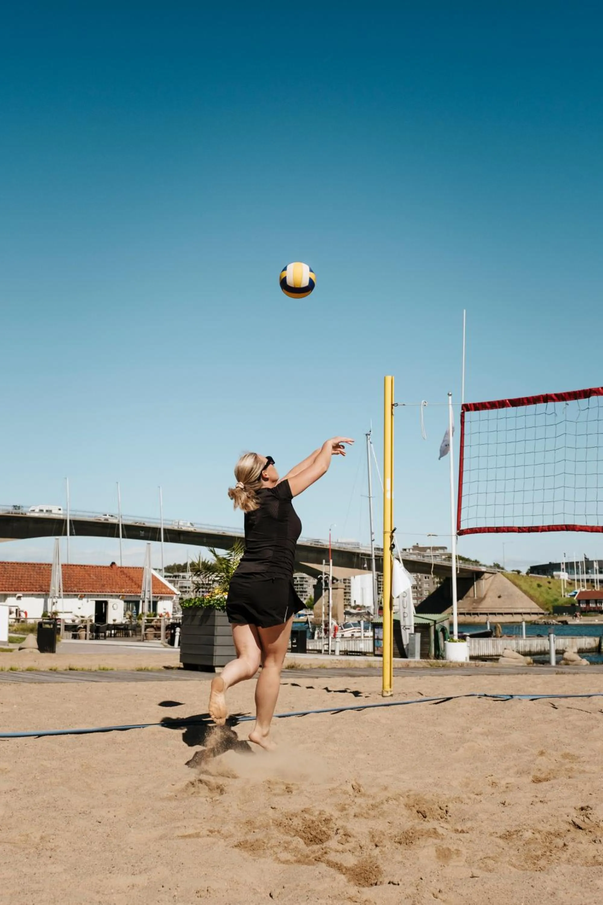 Beach in Stenungsbaden Yacht Club