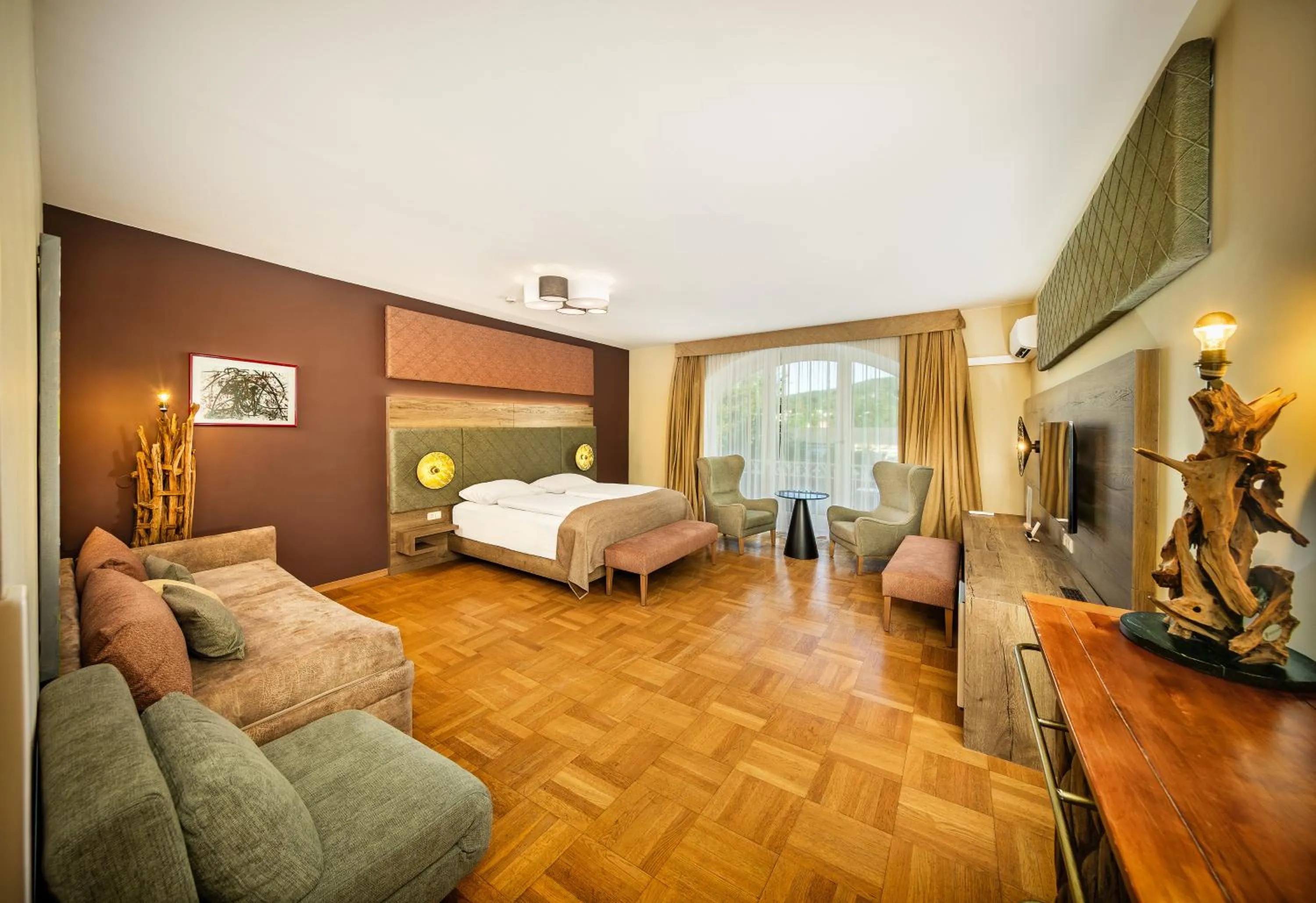 Bed in Das Gutenbrunn Thermen & Sporthotel