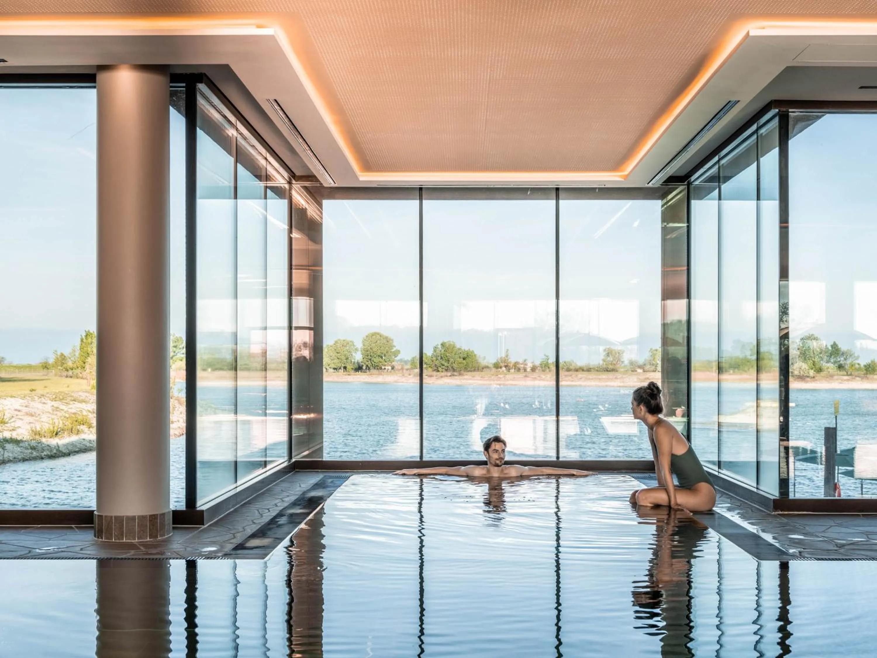 Swimming pool in St. Martins Therme & Lodge