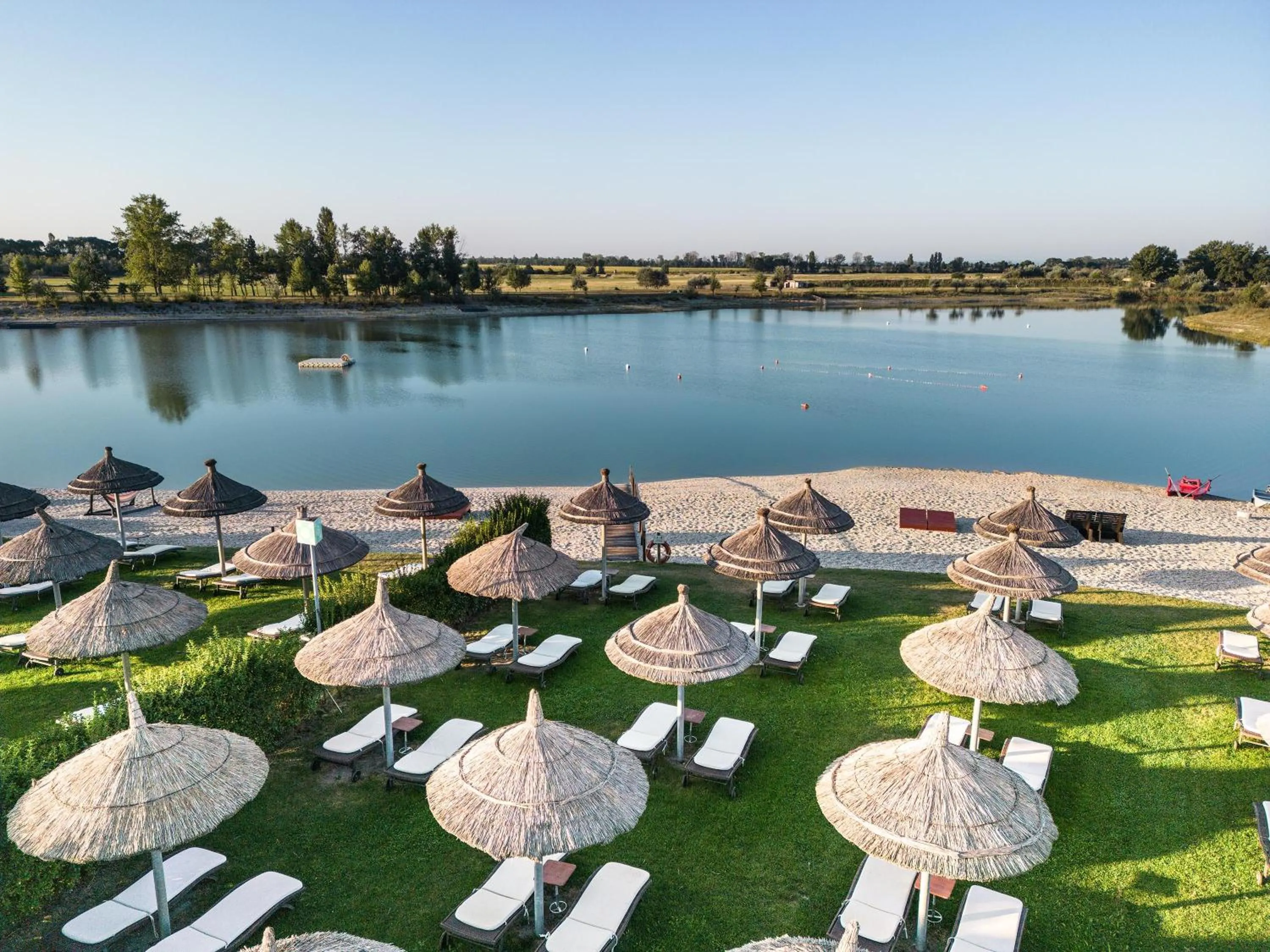 Hot Spring Bath in St. Martins Therme & Lodge