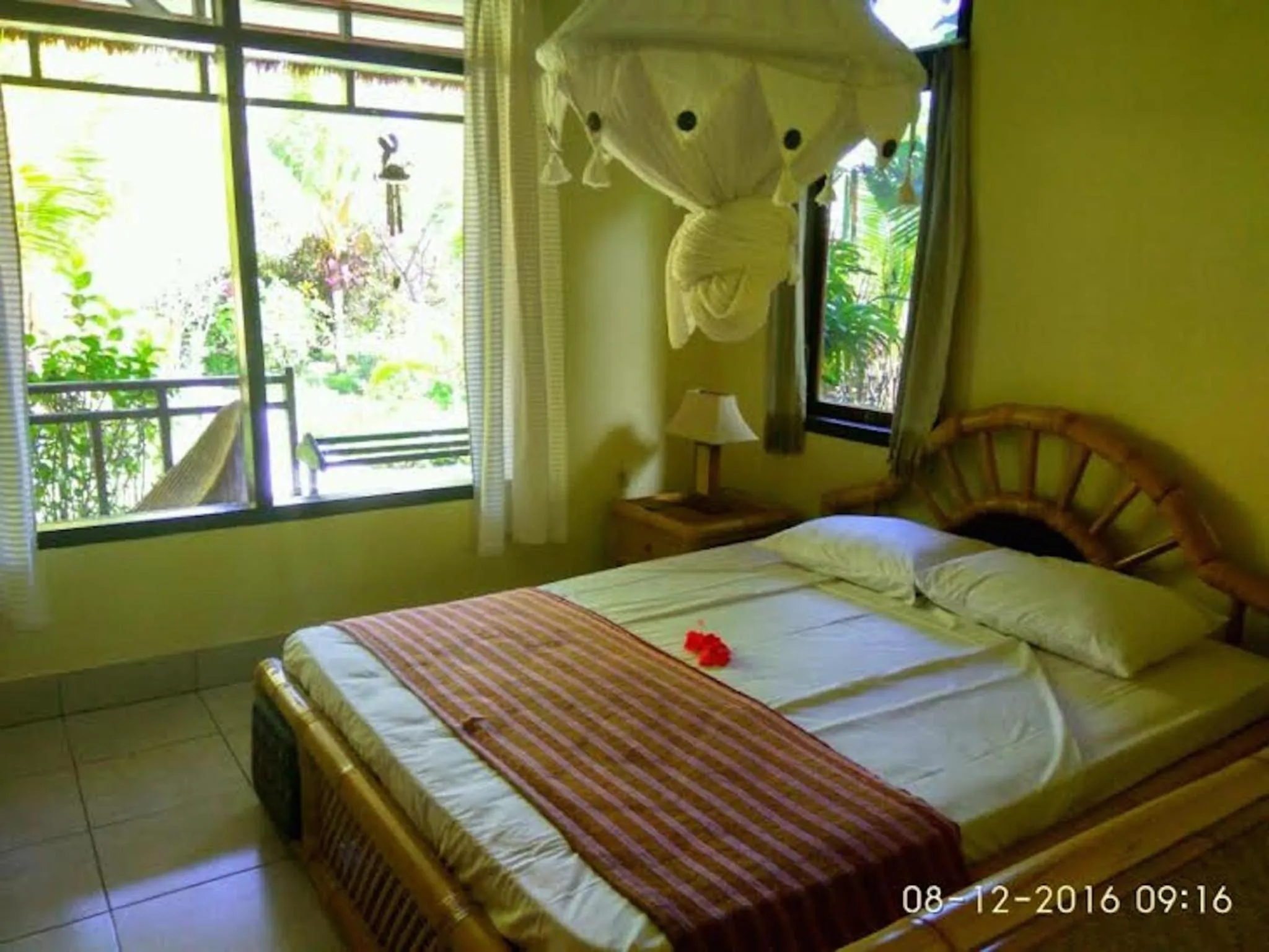 Bed in Sea World Club Beach Resort & Dive Center, RESORT THAT SUPPORTS THE POOR