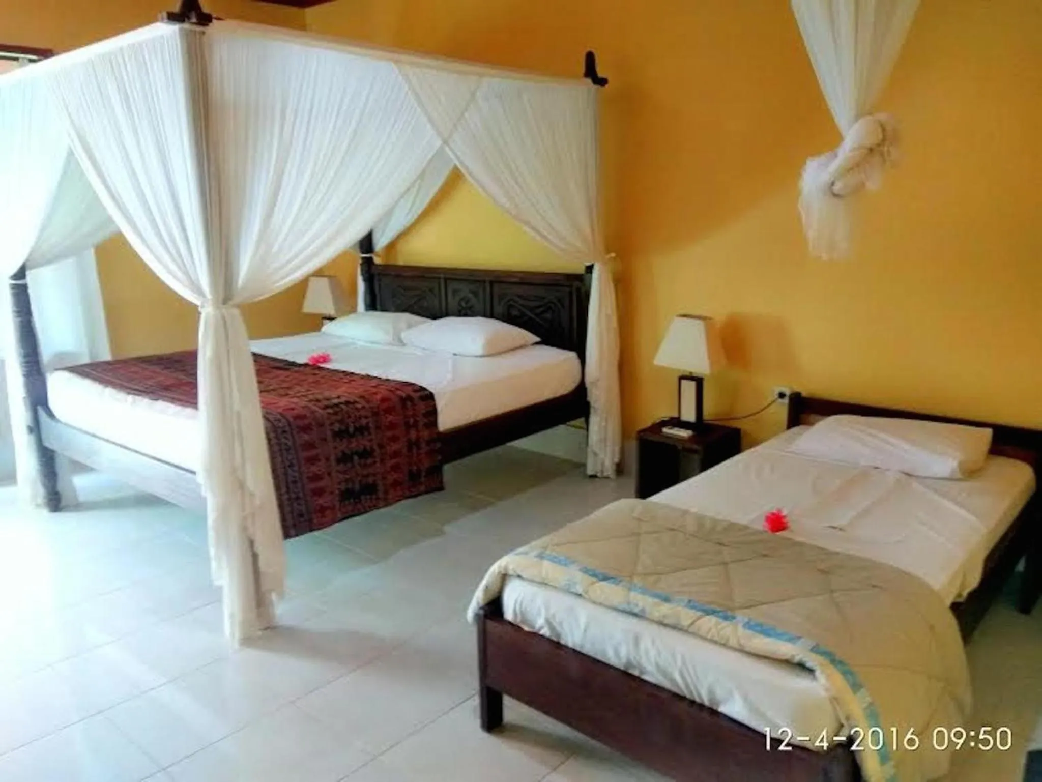 Bed in Sea World Club Beach Resort & Dive Center, RESORT THAT SUPPORTS THE POOR