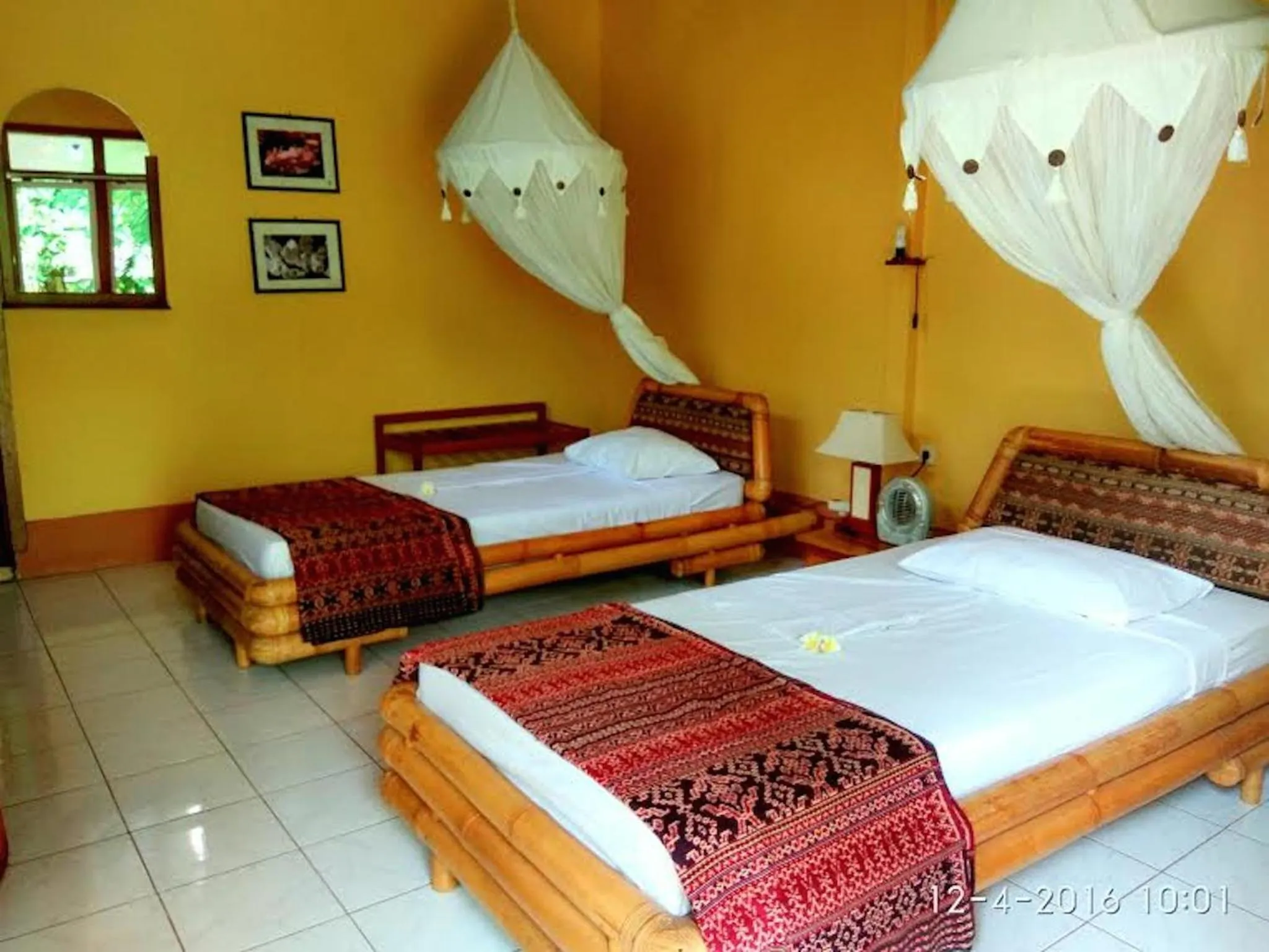 Bed in Sea World Club Beach Resort & Dive Center, RESORT THAT SUPPORTS THE POOR