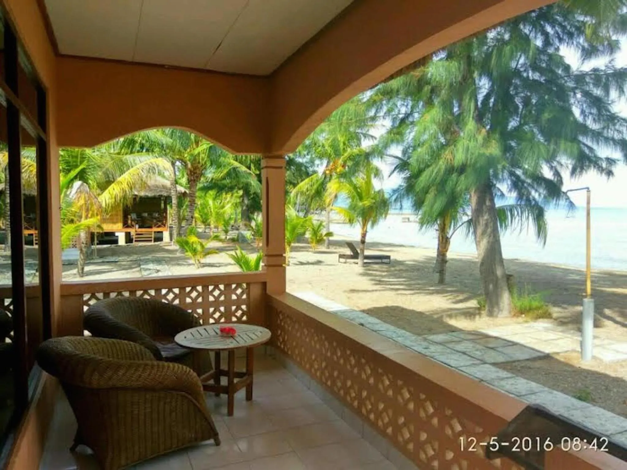 Balcony/Terrace in Sea World Club Beach Resort & Dive Center, RESORT THAT SUPPORTS THE POOR