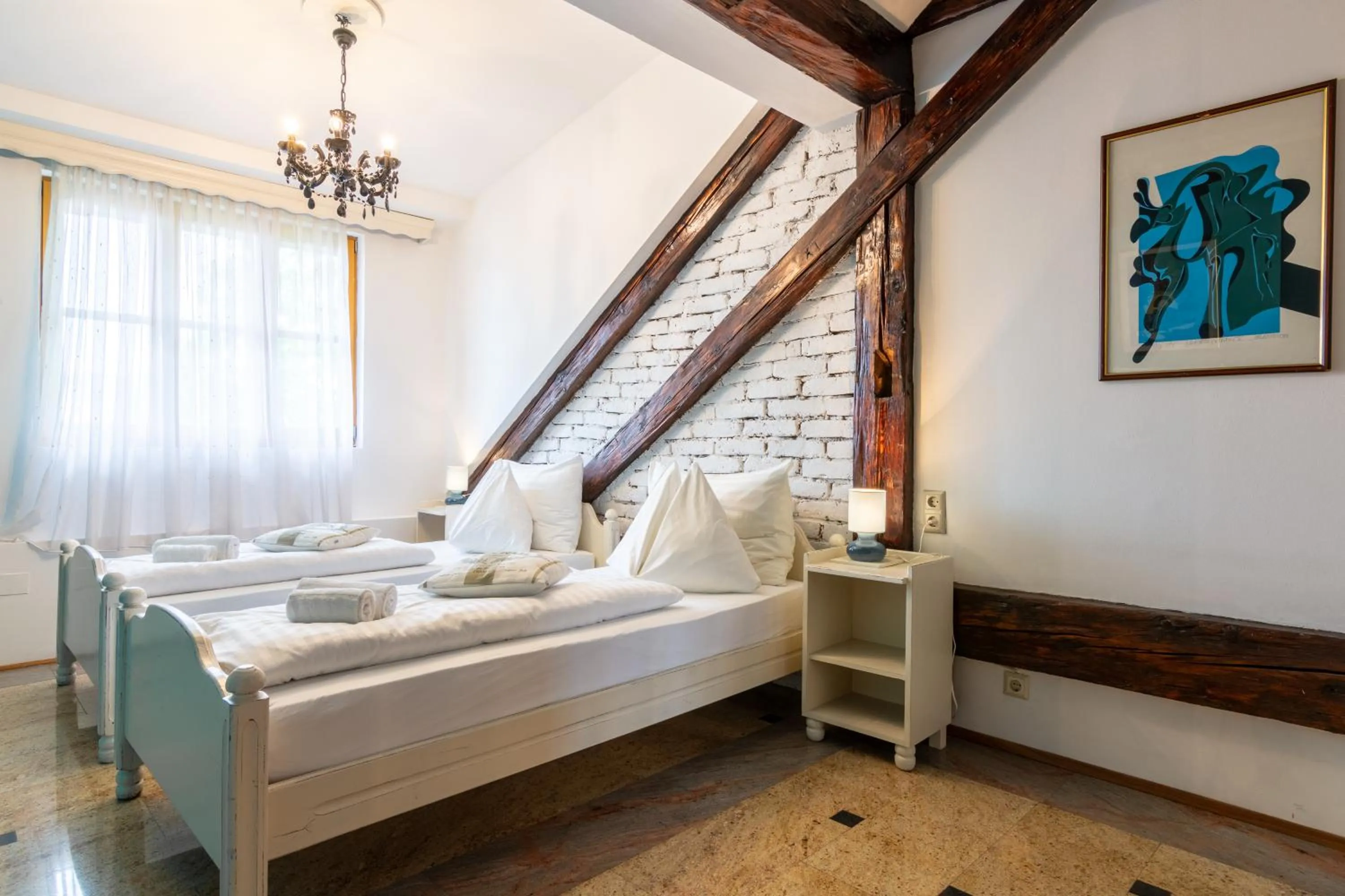 Photo of the whole room, Bed in EKONO By Leva Hotel Strasser