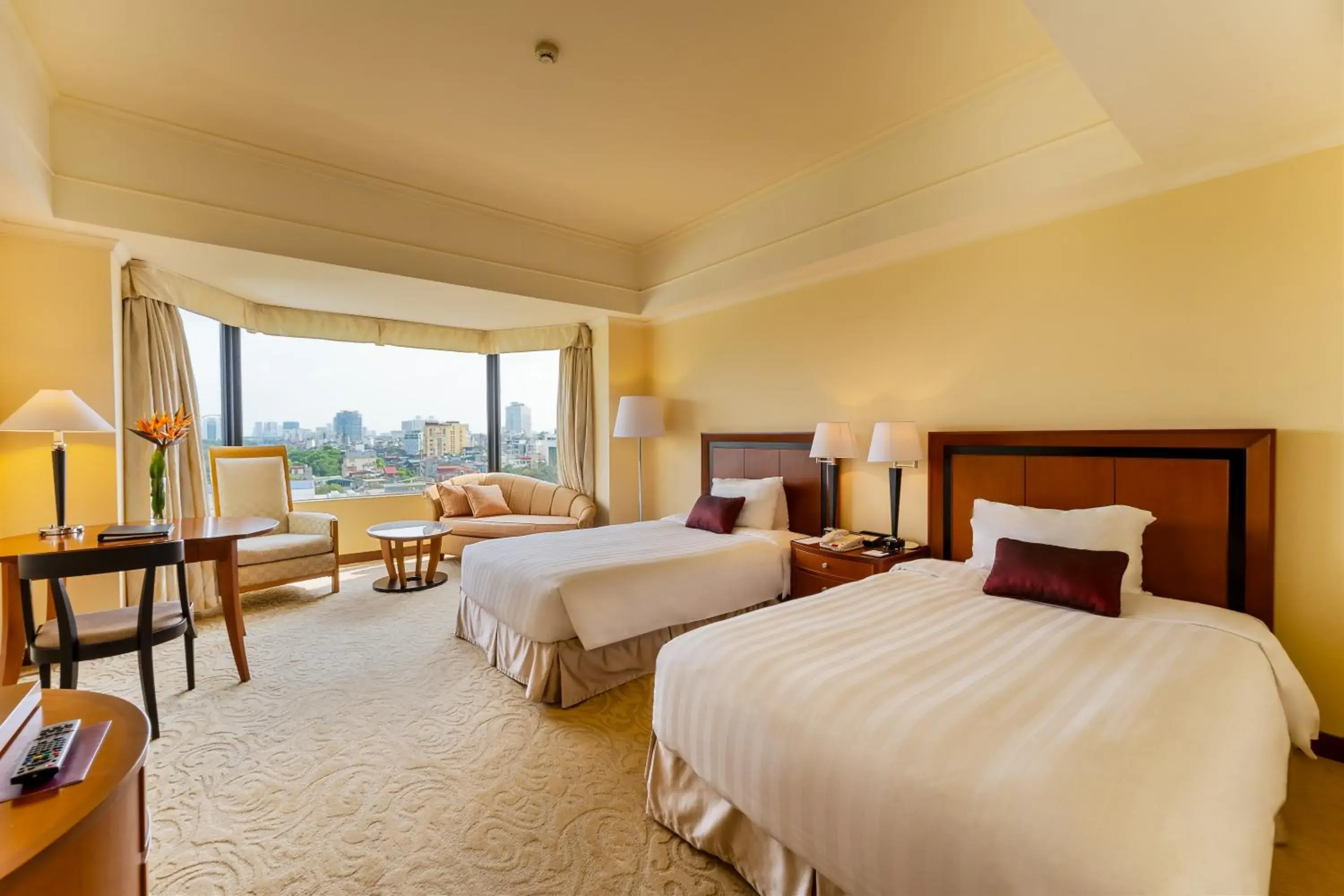 Deluxe Twin Bed Non Smoking in Hôtel du Parc Hanoï Deluxe Twin Bed Non Smoking in Hôtel du Parc Hanoï