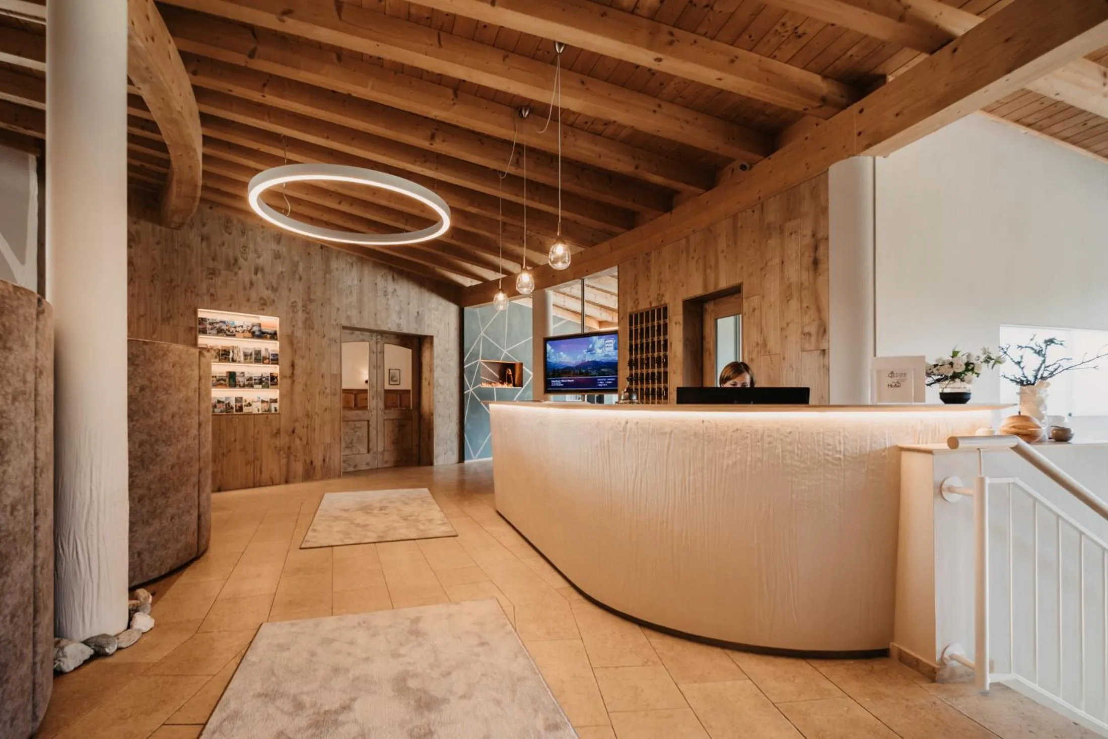 Lobby or reception in Alpina Wagrain