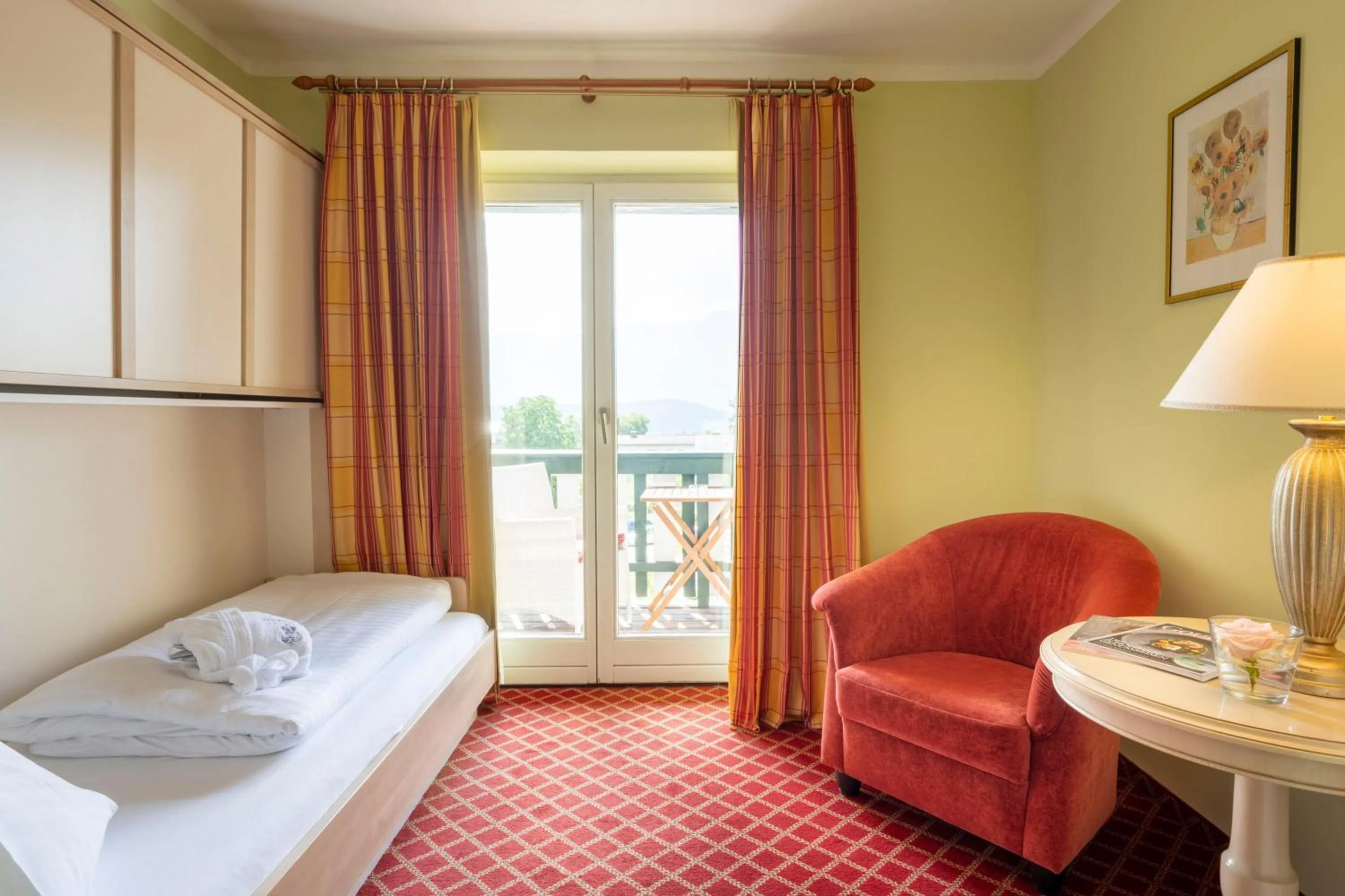 Living room, Bed in Das Moerisch