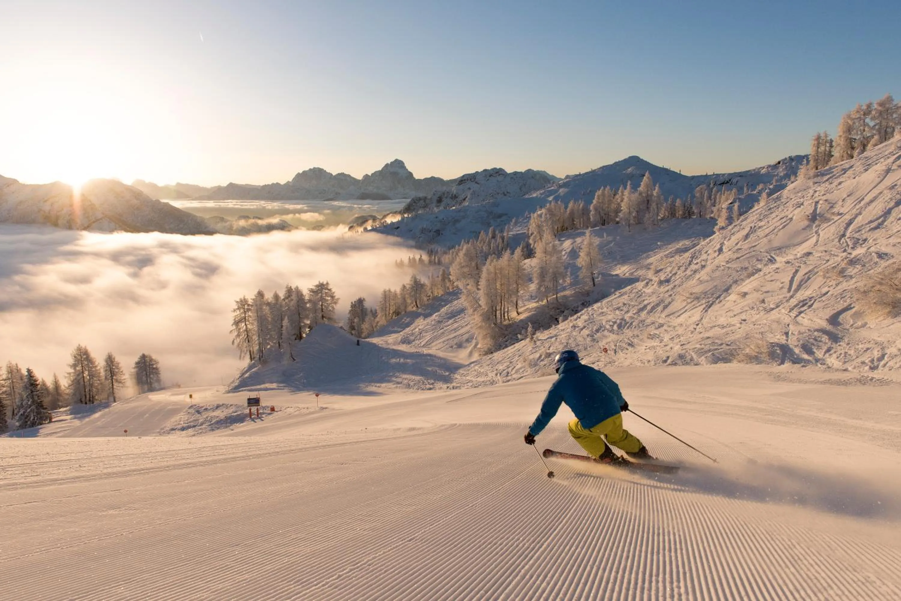 Skiing in Das Moerisch