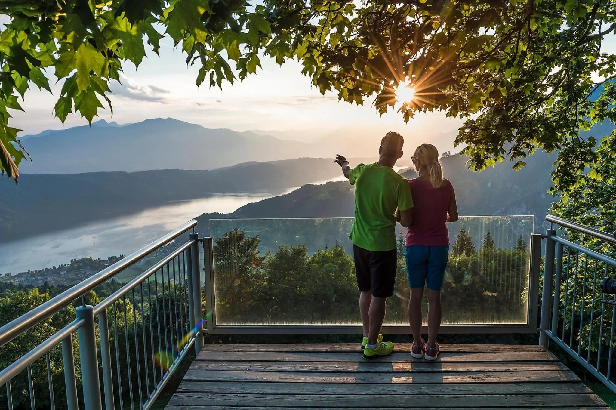 Hiking in Das Moerisch