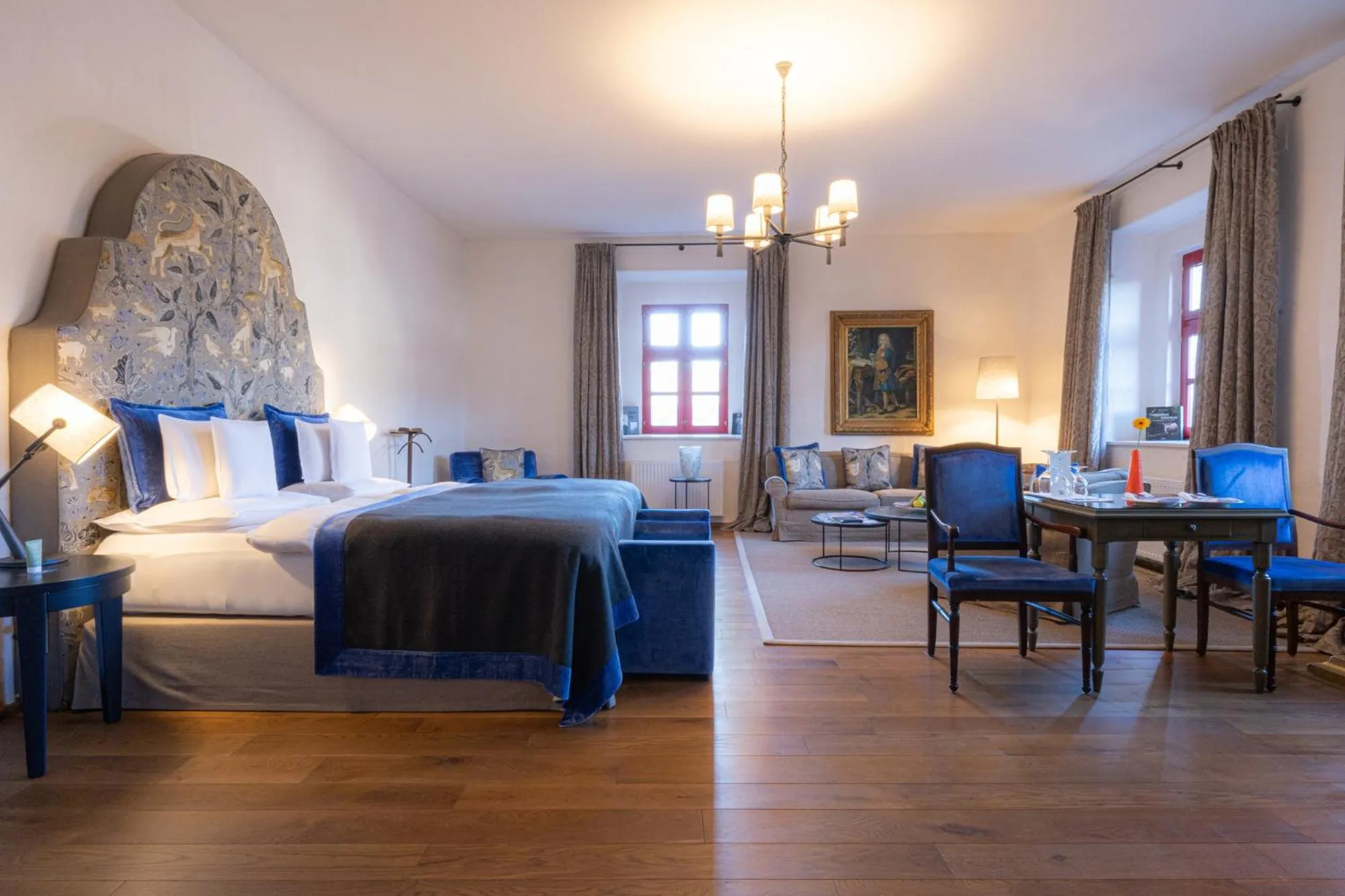 Bedroom, Bed in TAUROA Schloss Gabelhofen