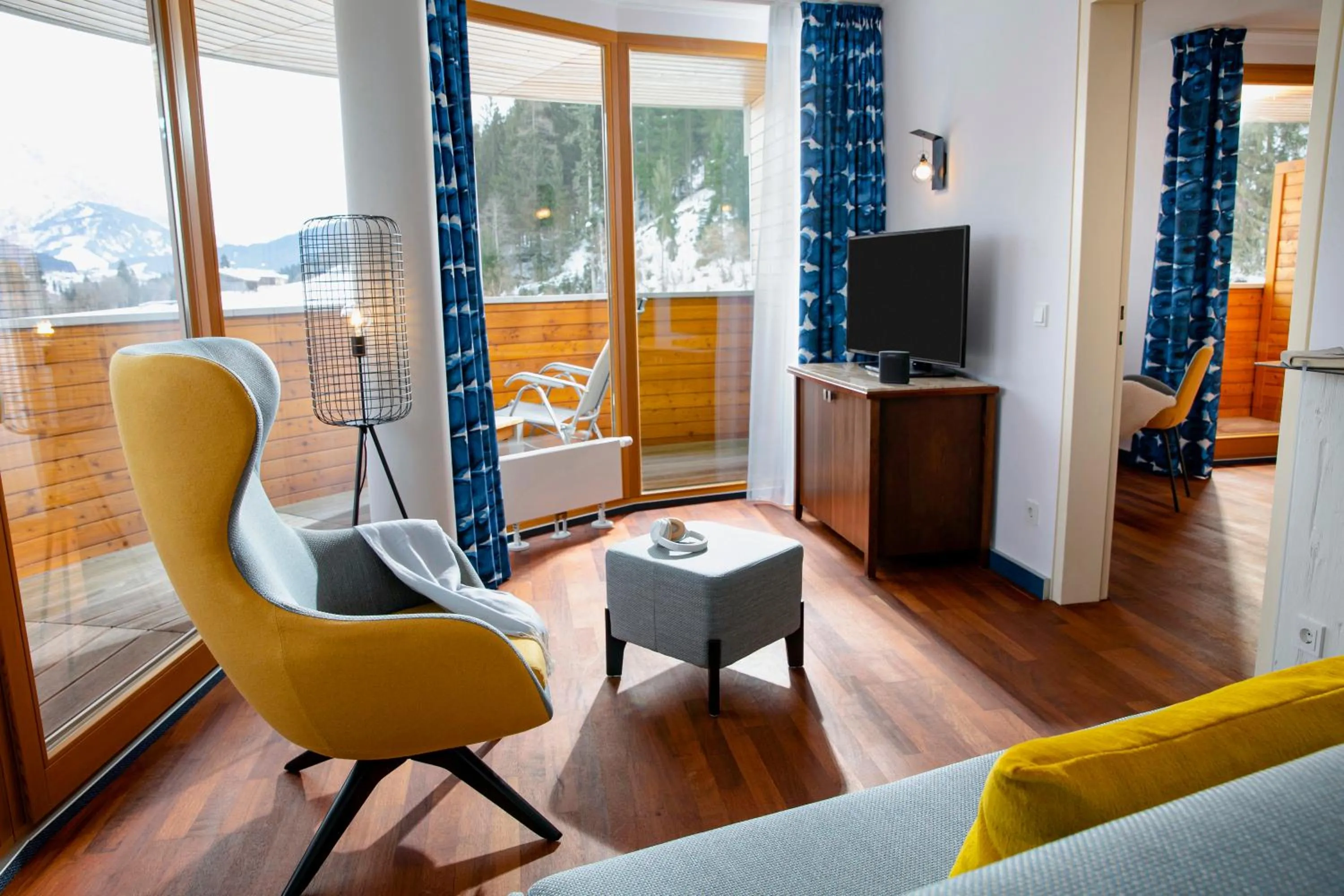 Living room in TUI BLUE Fieberbrunn