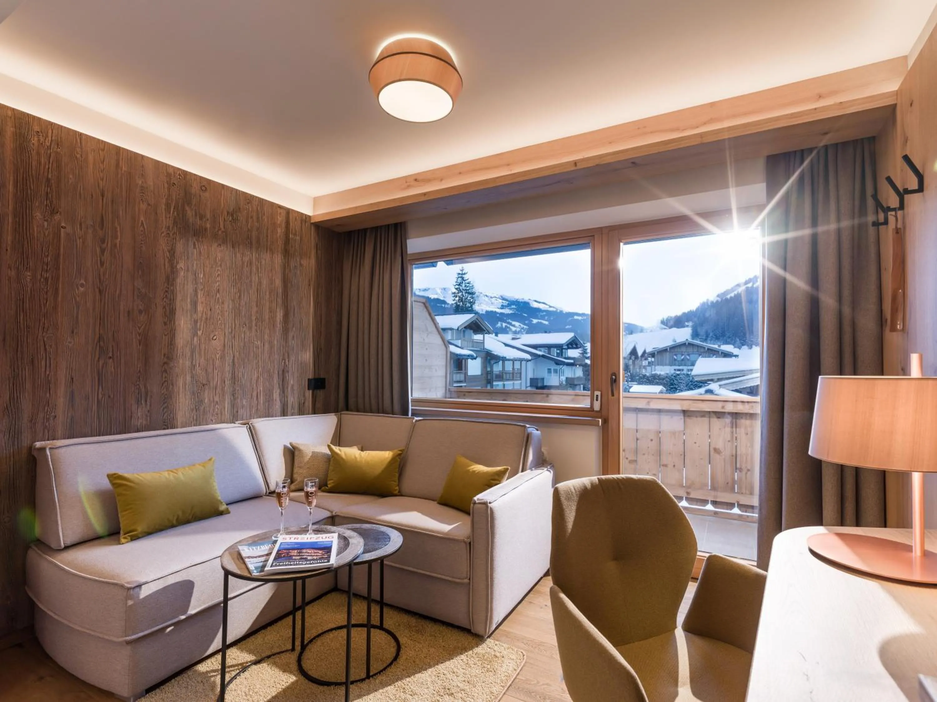 Seating area in Hotel Zentral ****superior