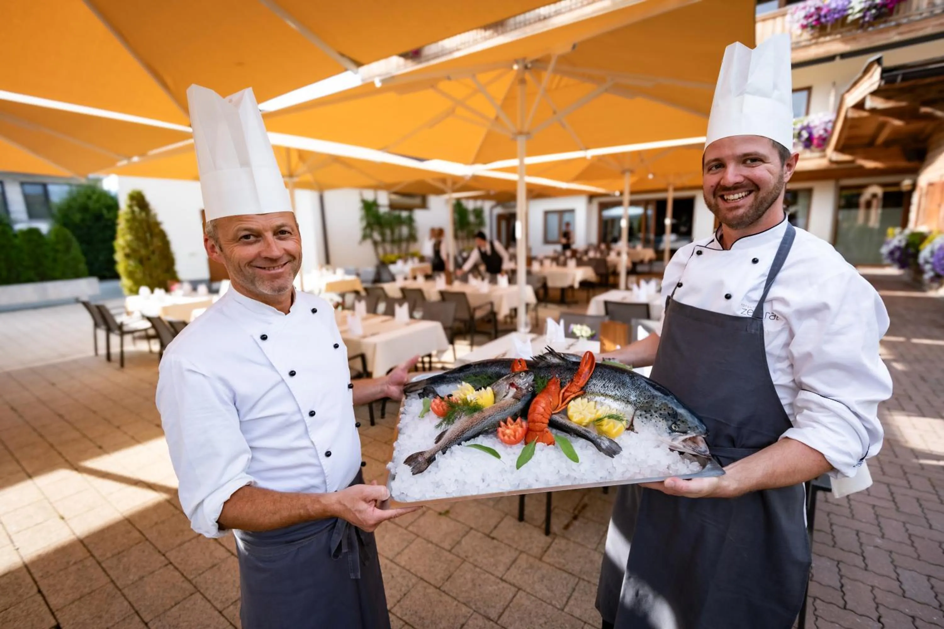 Restaurant/places to eat in Hotel Zentral ****superior