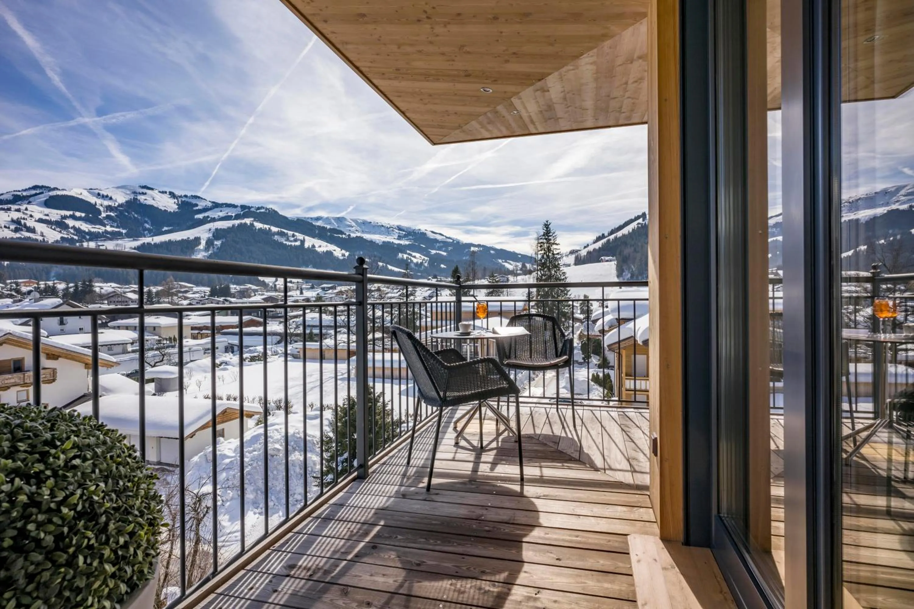 Balcony/Terrace in Hotel Zentral ****superior